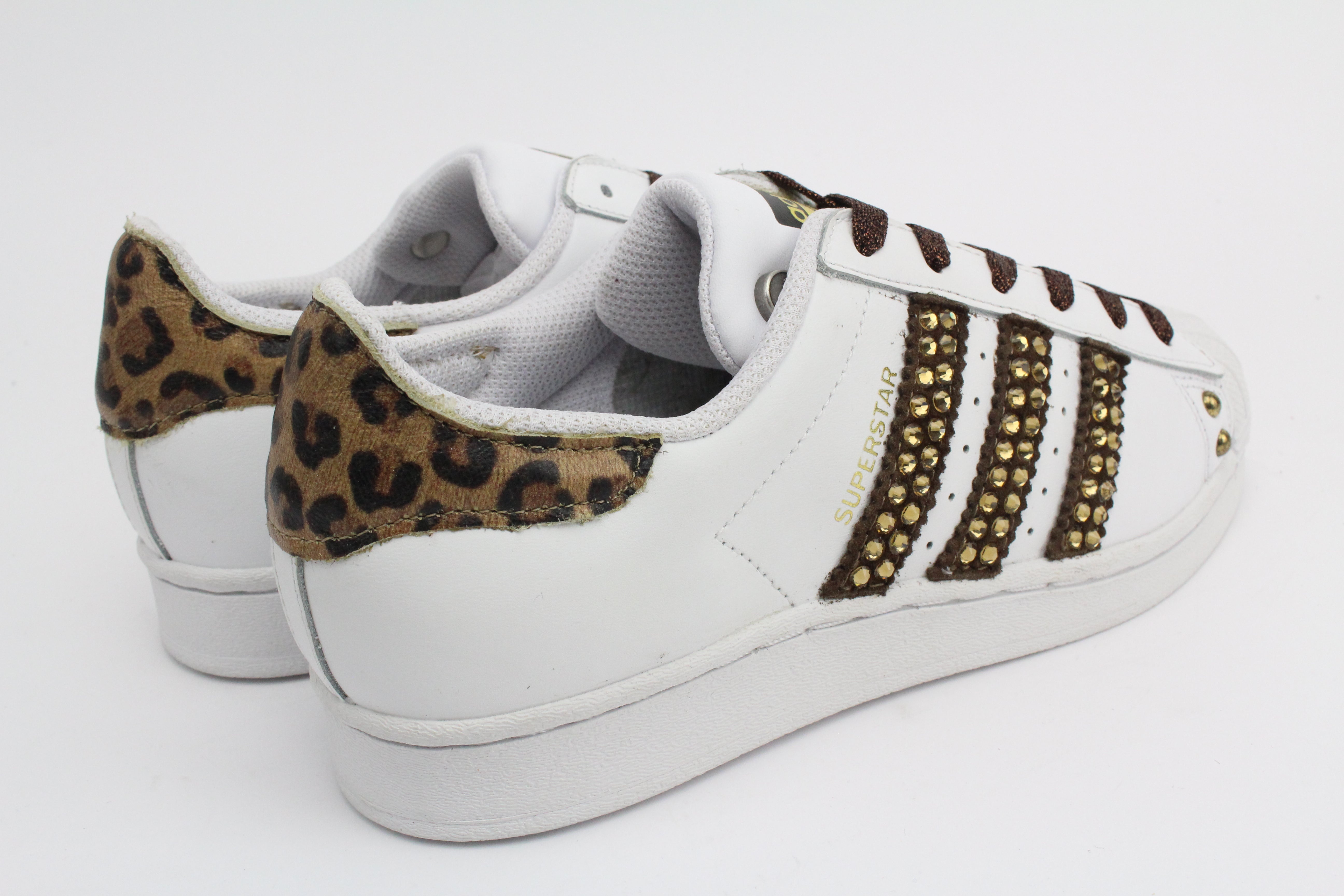 Adidas Superstar Strass Brown & Maculato