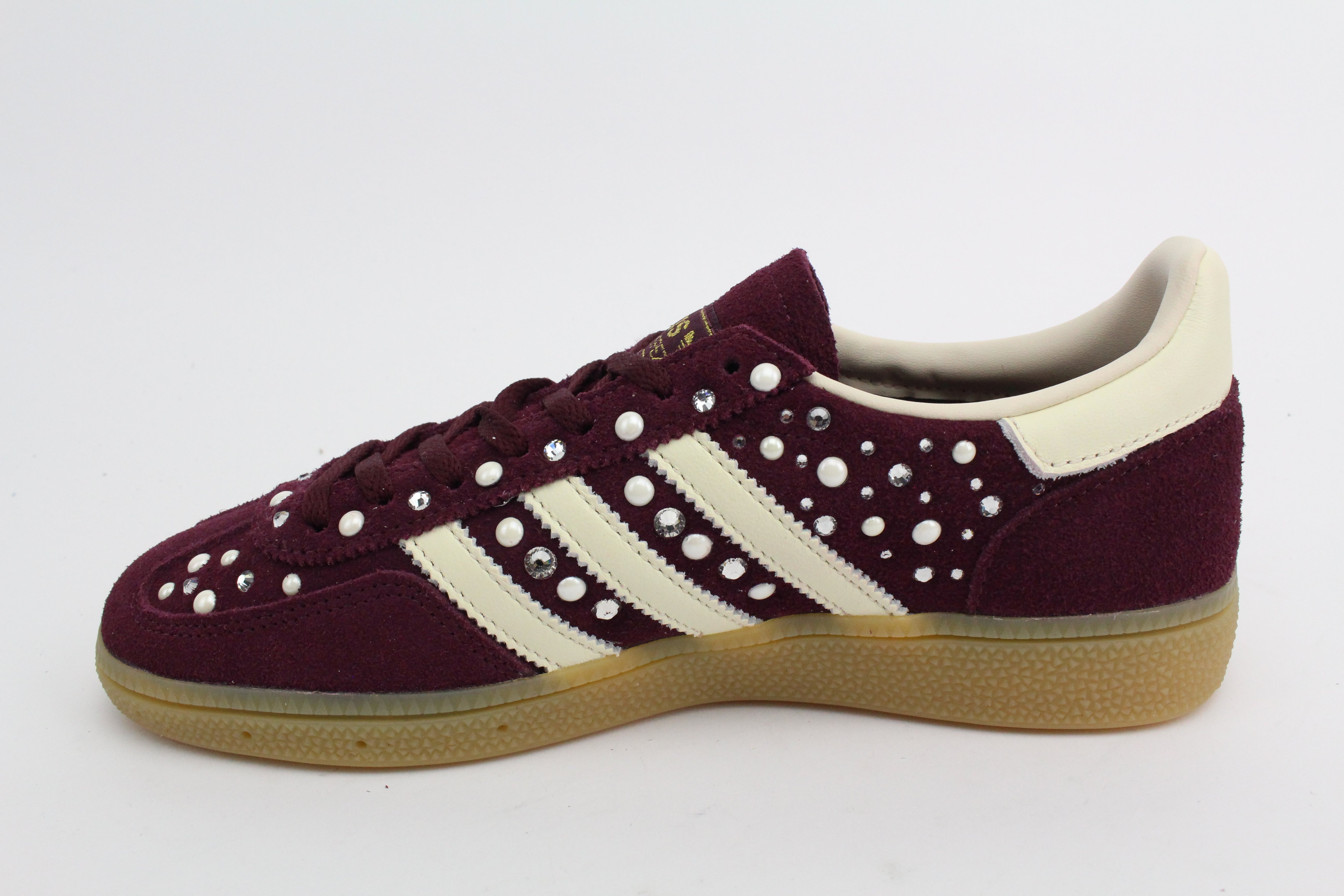 Adidas Original SPEZIAL MAROON/CREWHT Total Strass Termo e Perle