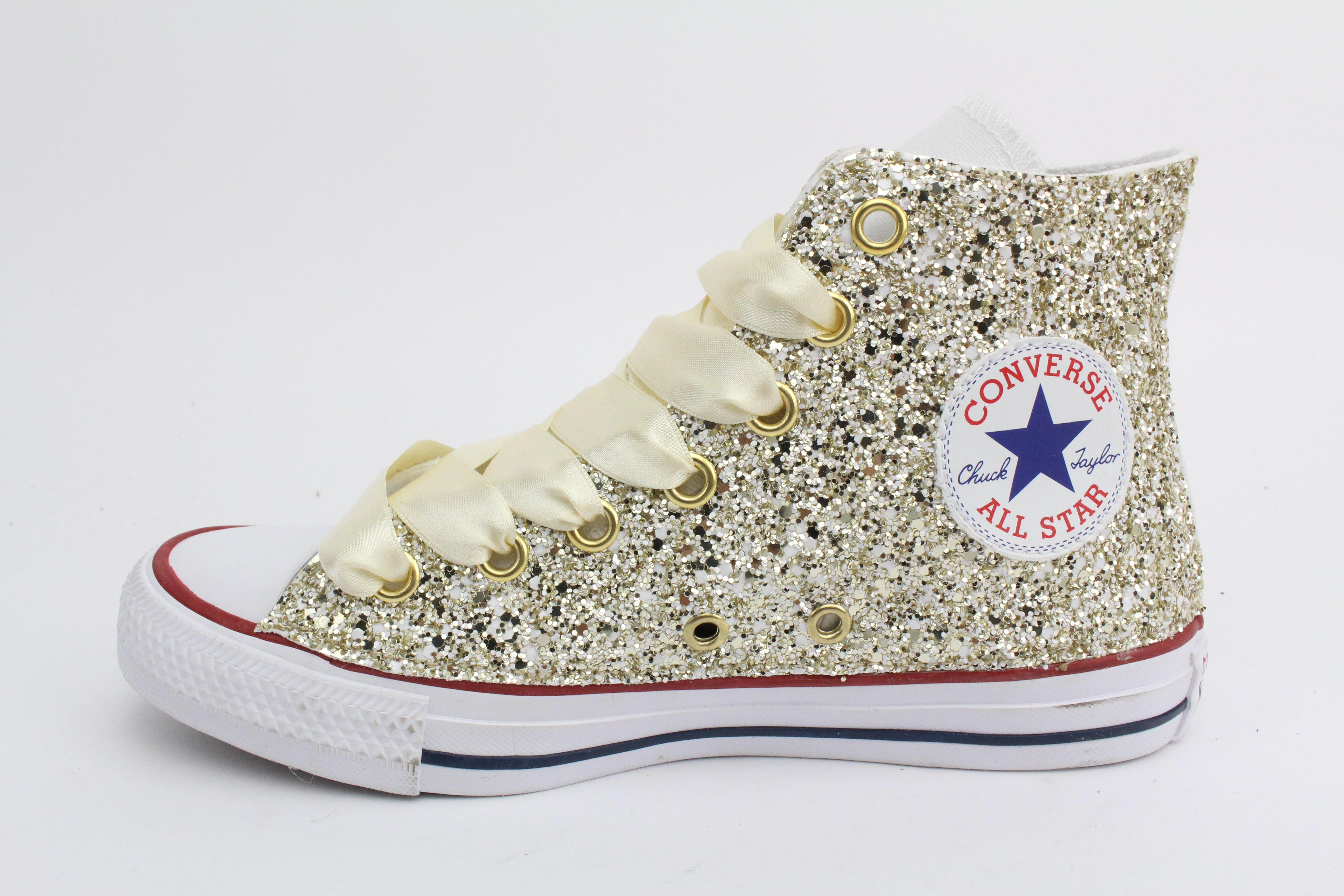 Converse All Star Glitter Gold Champagne
