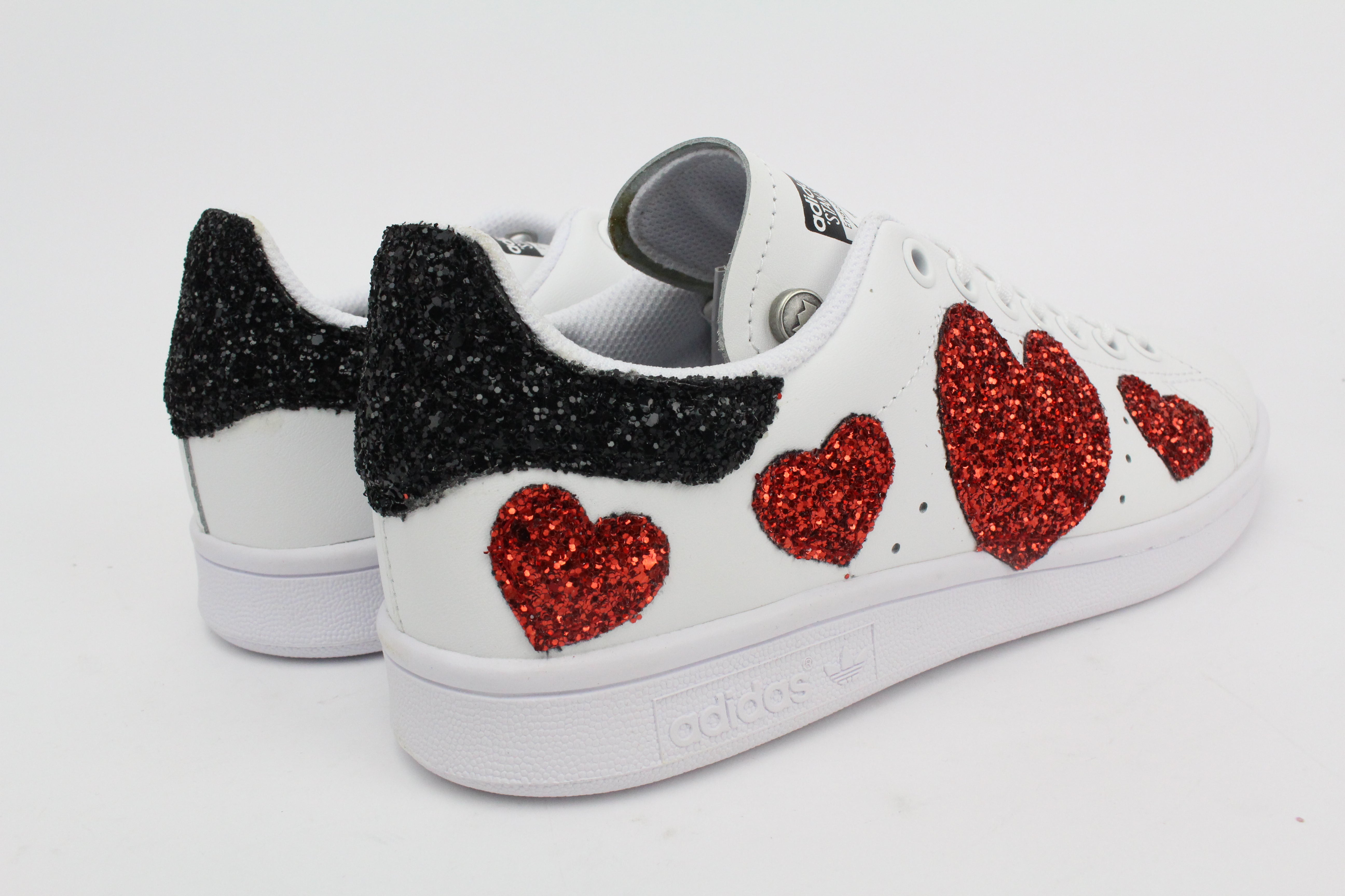 Adidas Stan Smith Cuori Rossi