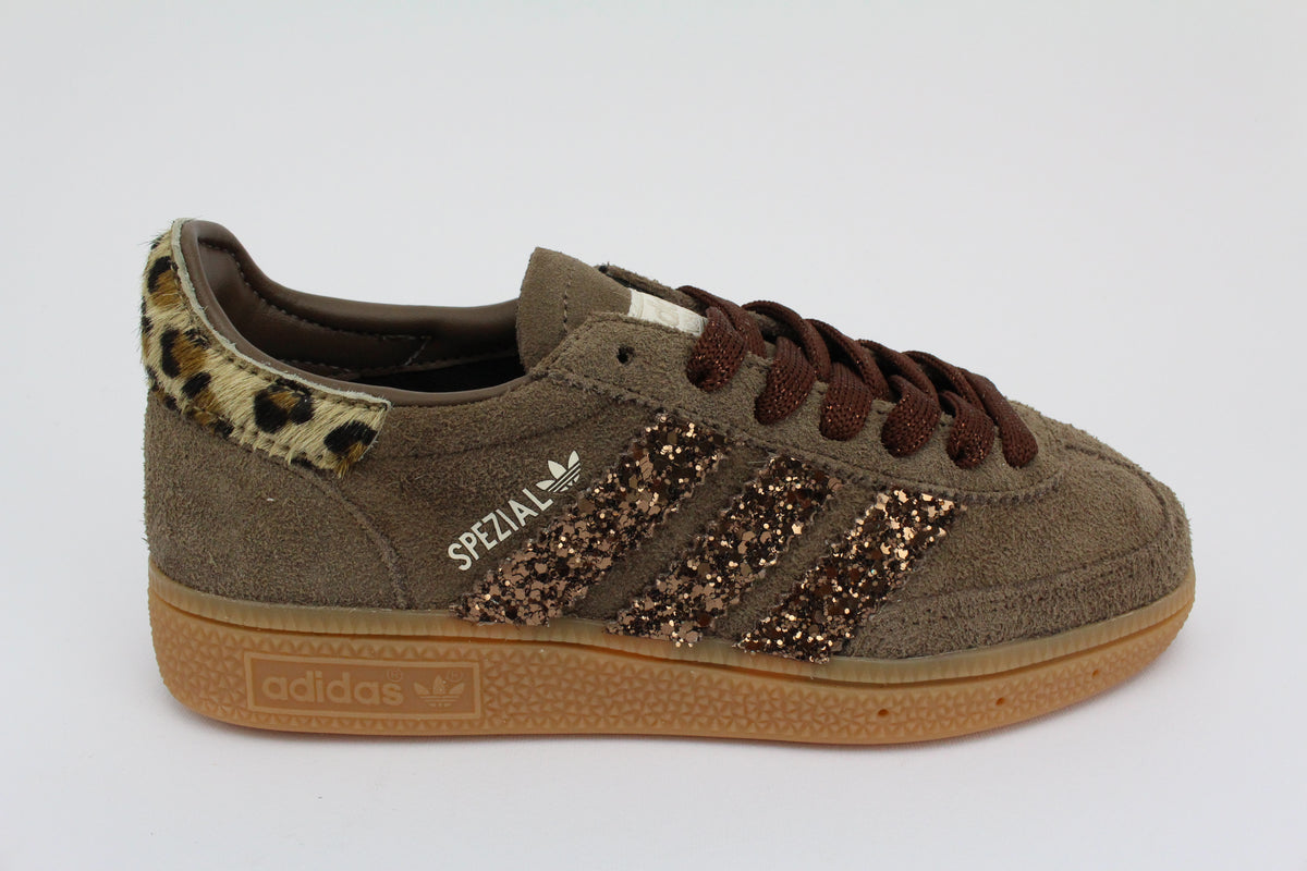 Adidas Original SPEZIAL pelle macula e glitter