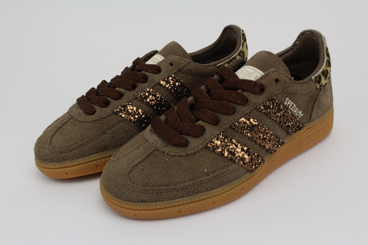 Adidas Original SPEZIAL pelle macula e glitter