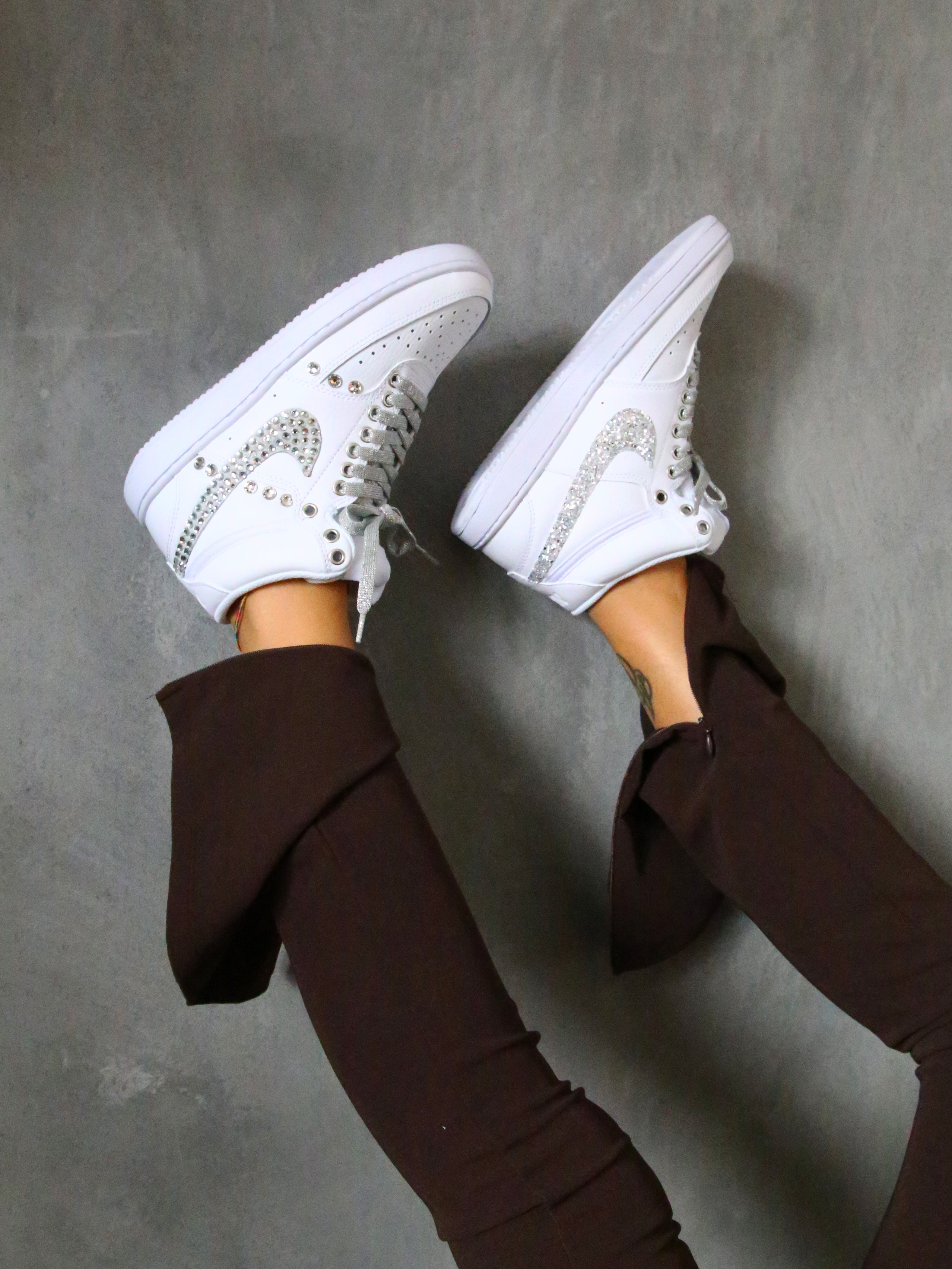 Nike Court Vision MID Total Strass