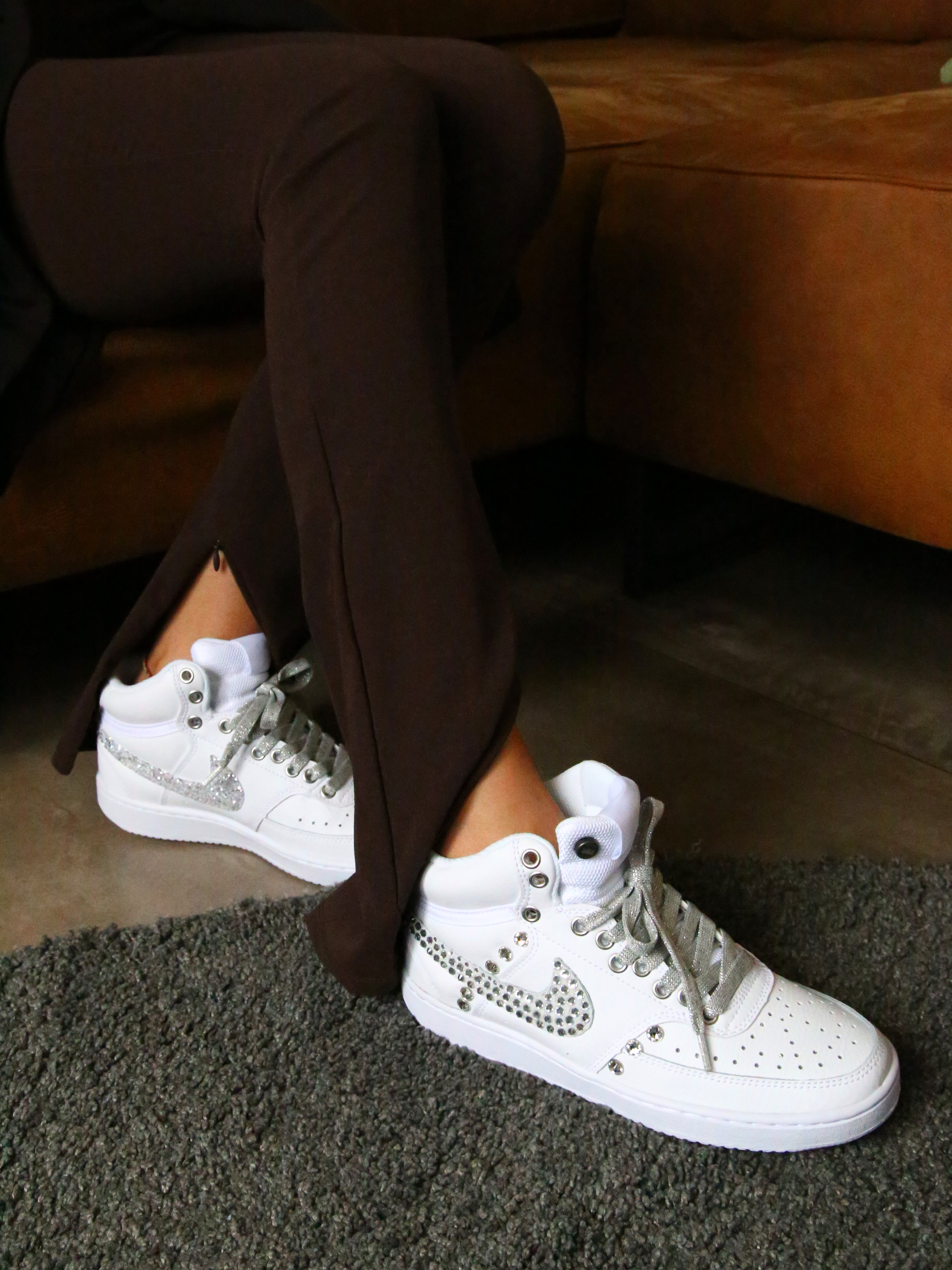 Nike Court Vision MID Total Strass