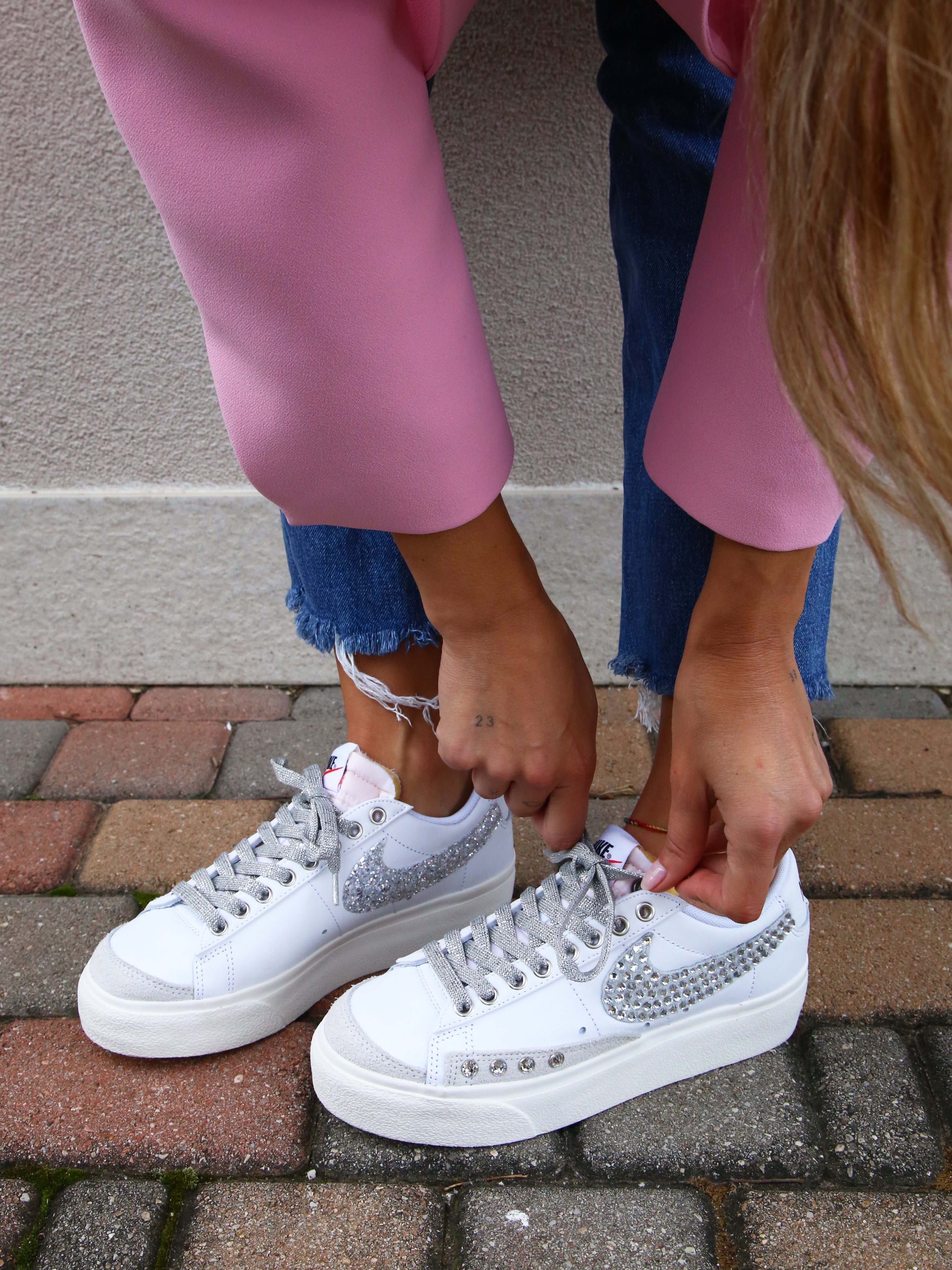 Nike Blazer Platform Total Strass
