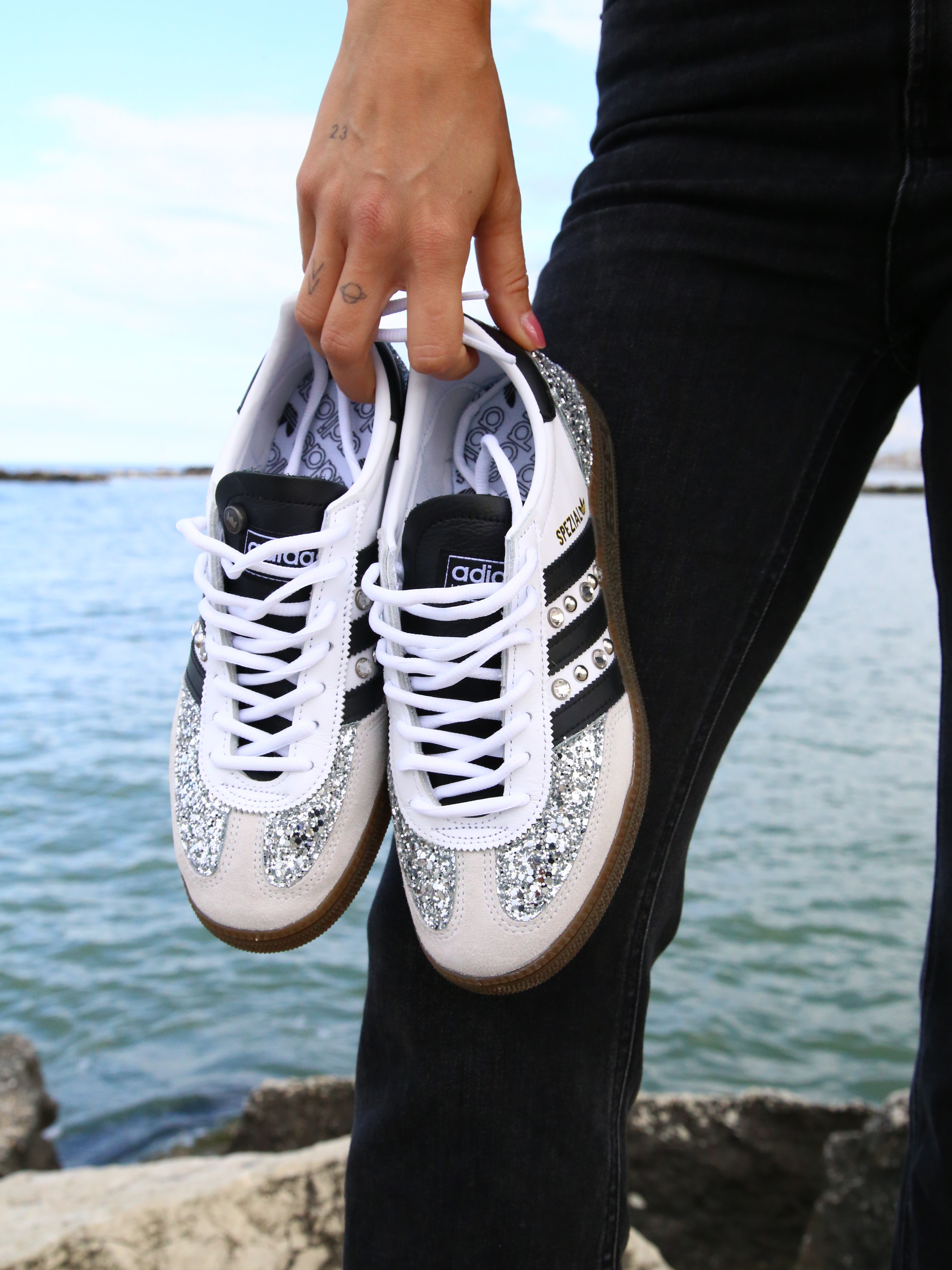 Adidas Original SPEZIAL Glitter Silver