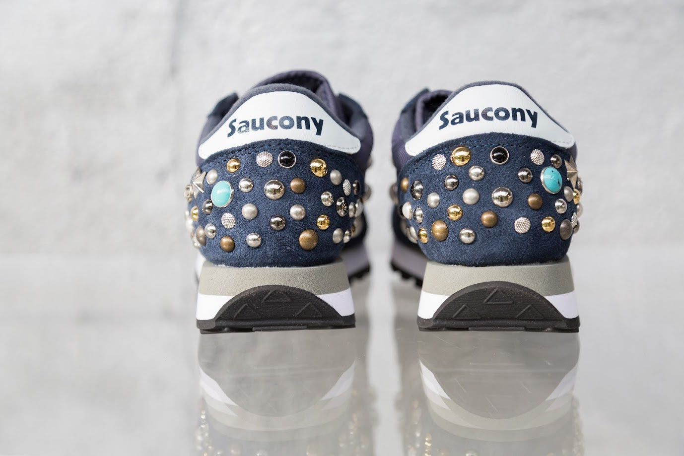 Saucony Jazz Navy Borchie