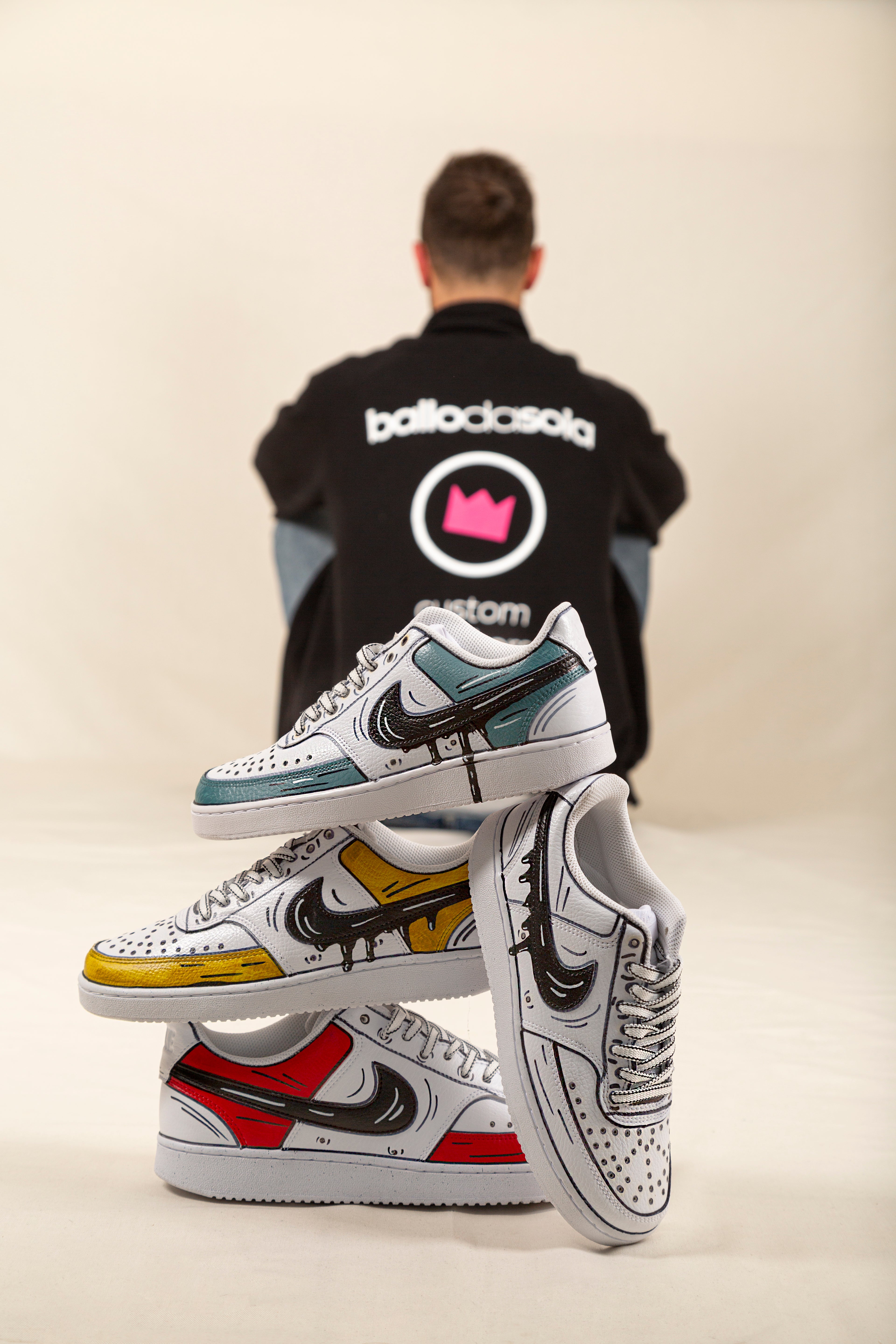 Nike Court Vision Low Cartoons Slime