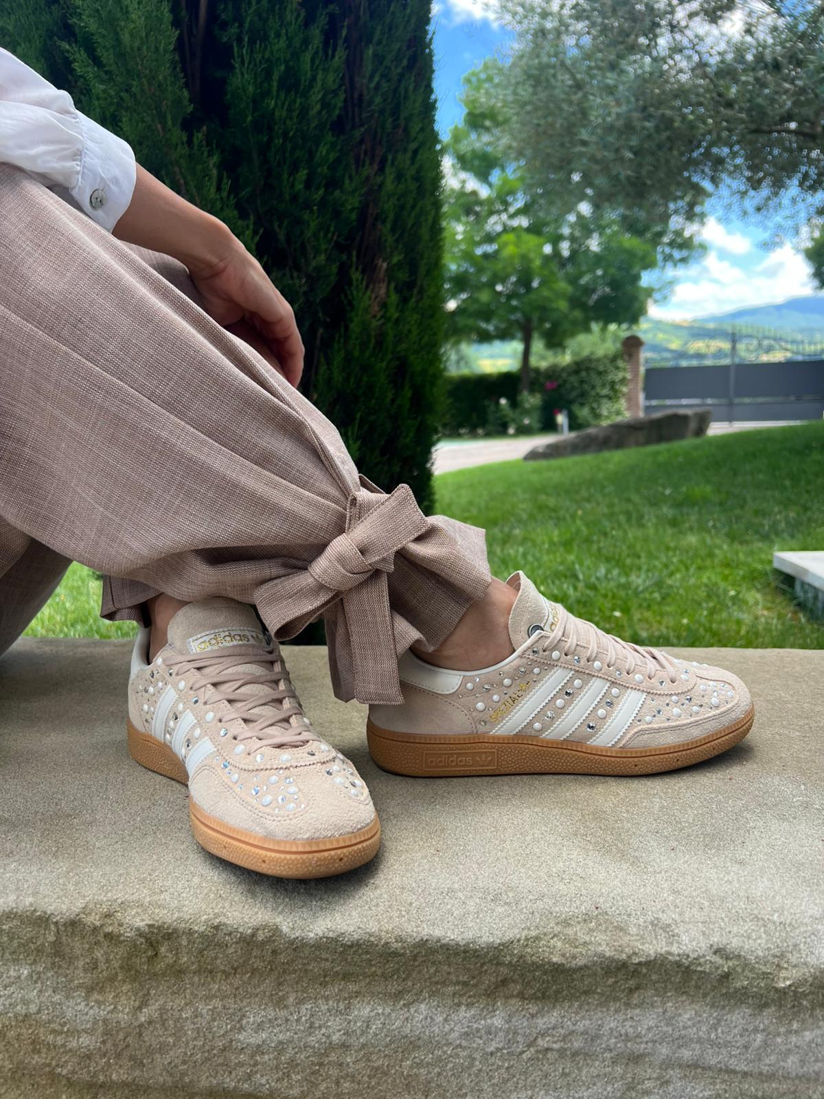 Adidas Original SPEZIAL MAGBEI/OWHITE Total Strass Termo e Perle