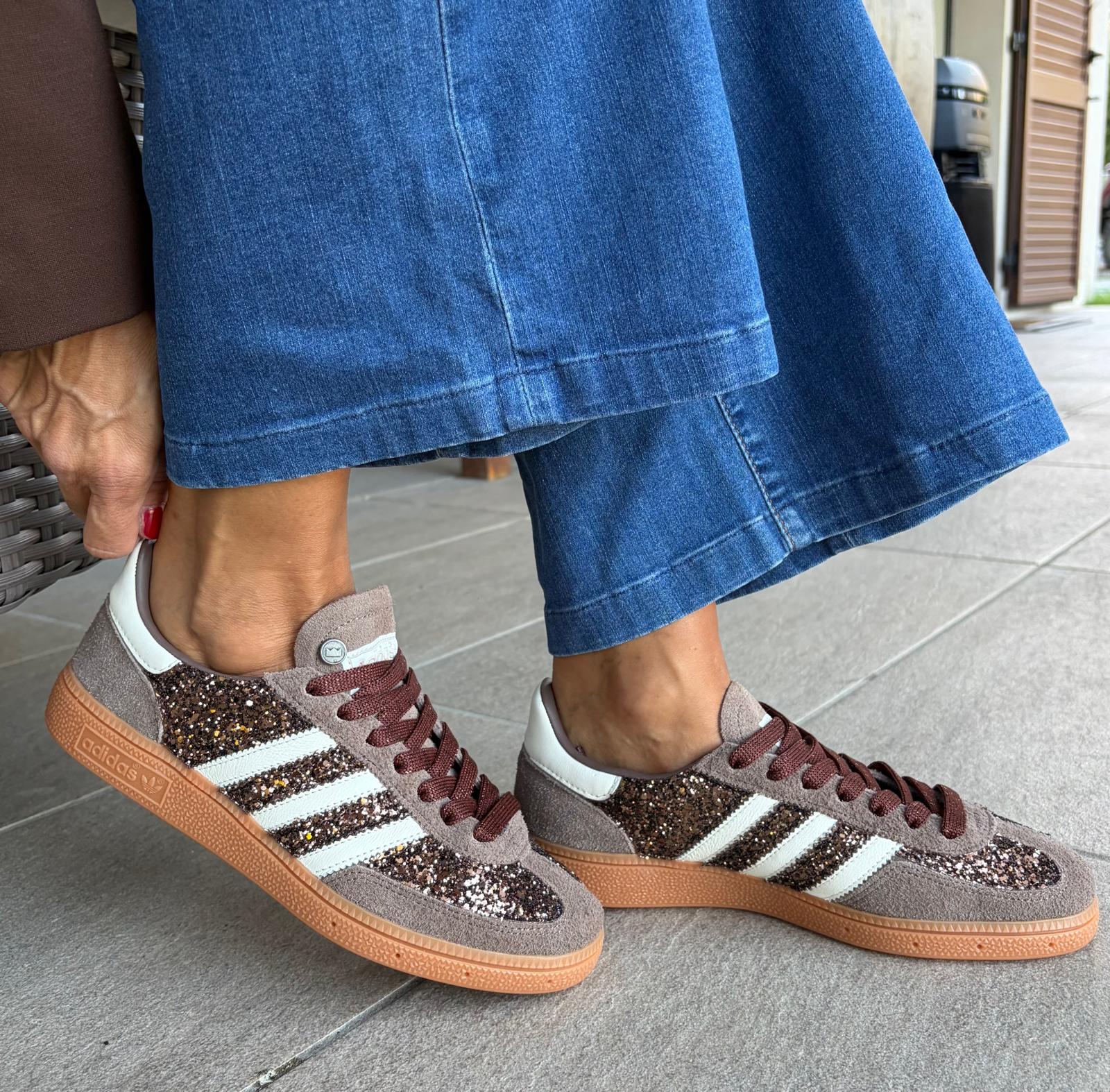 Adidas Original SPEZIAL GLITTER BROWN