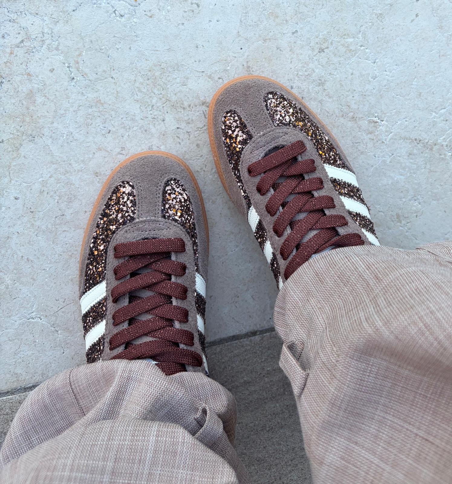 Adidas Original SPEZIAL GLITTER BROWN