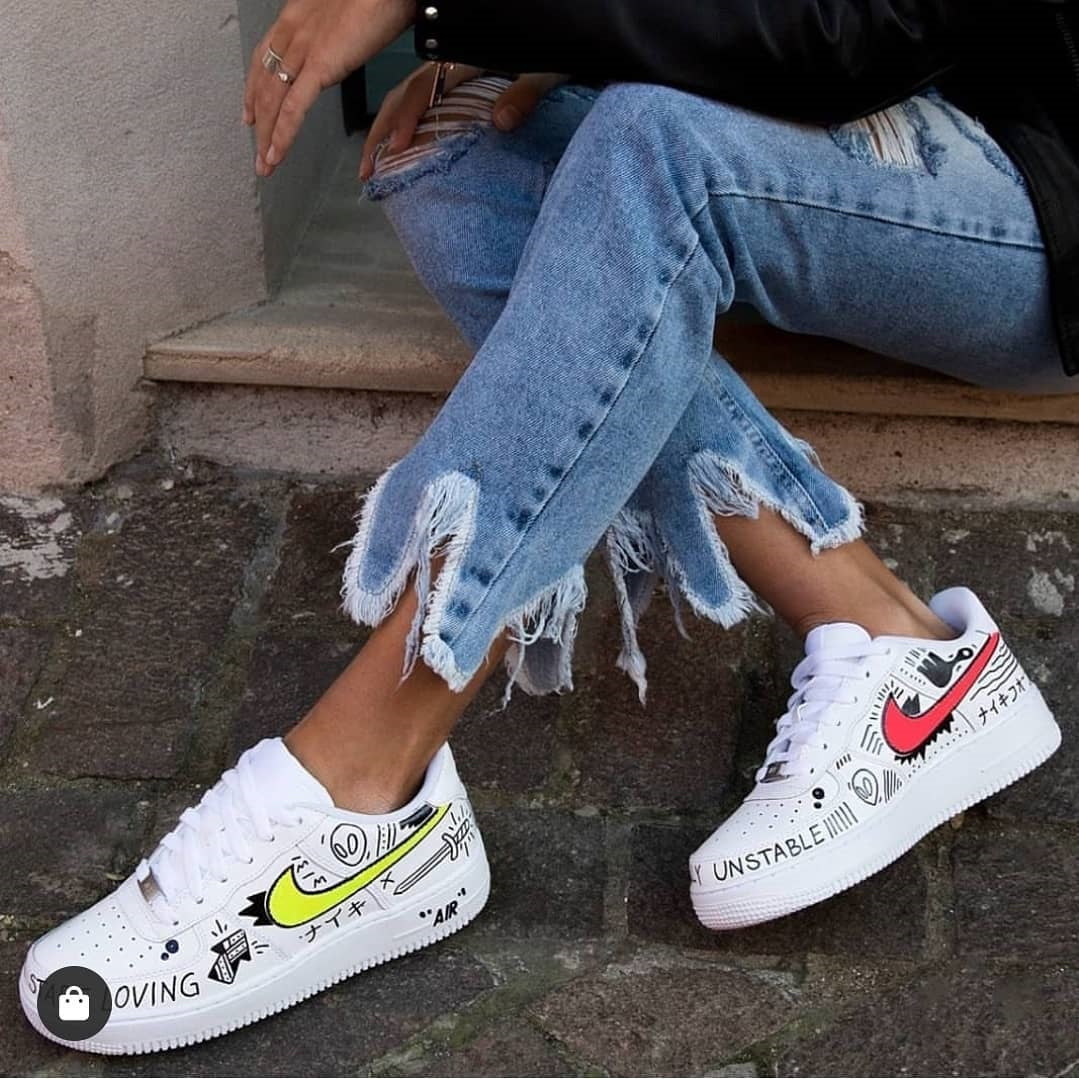 Nike Air Force 1 '07 Fluo Eye & Sword