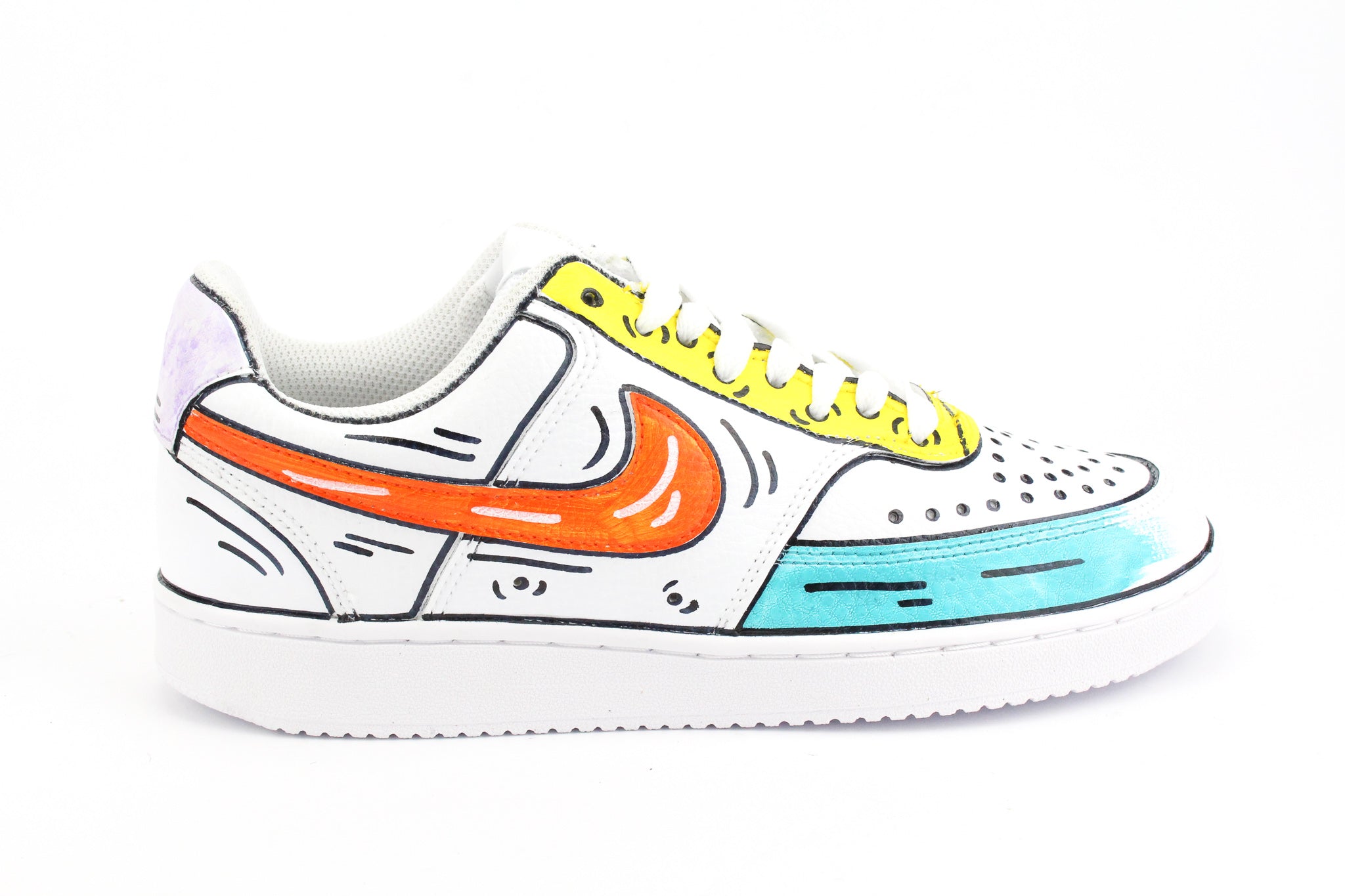 Nike Court Vision Low Cartoon