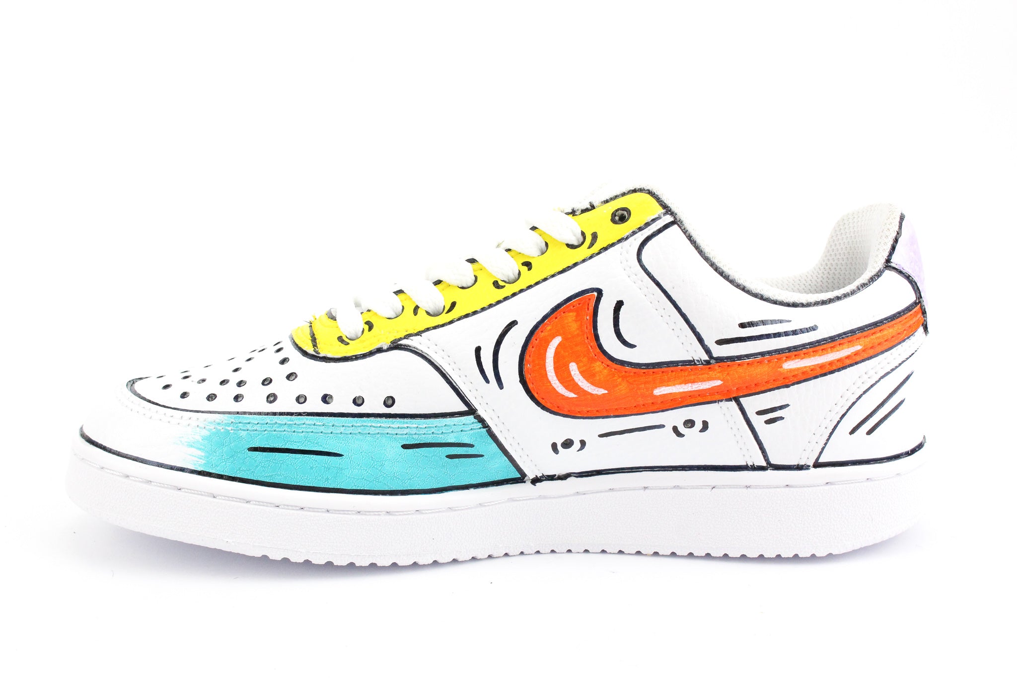 Nike Court Vision Low Cartoon