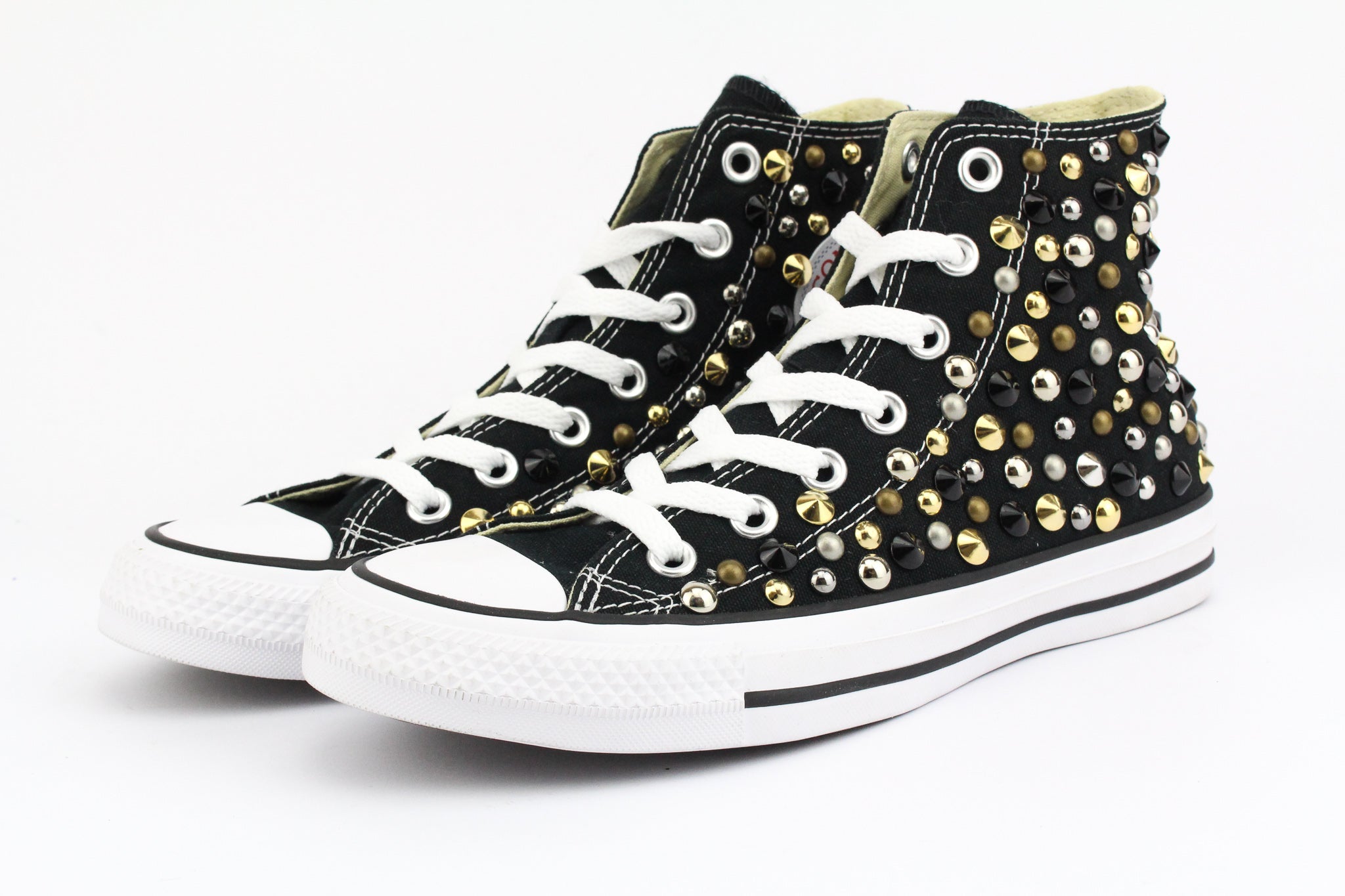 Converse All Star Black Total Borchie Mix
