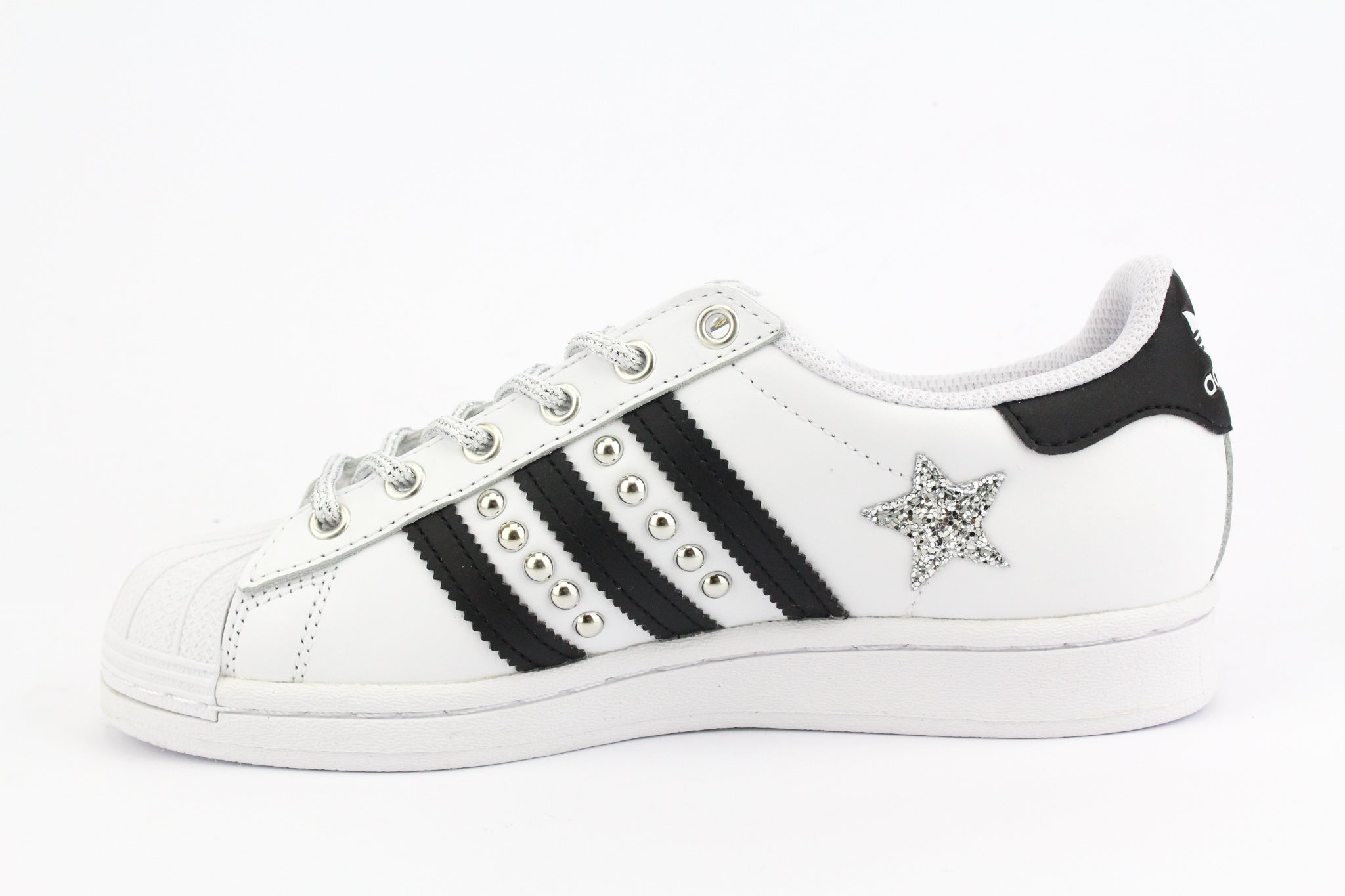 Adidas Superstar Borchie & Stelle Silver