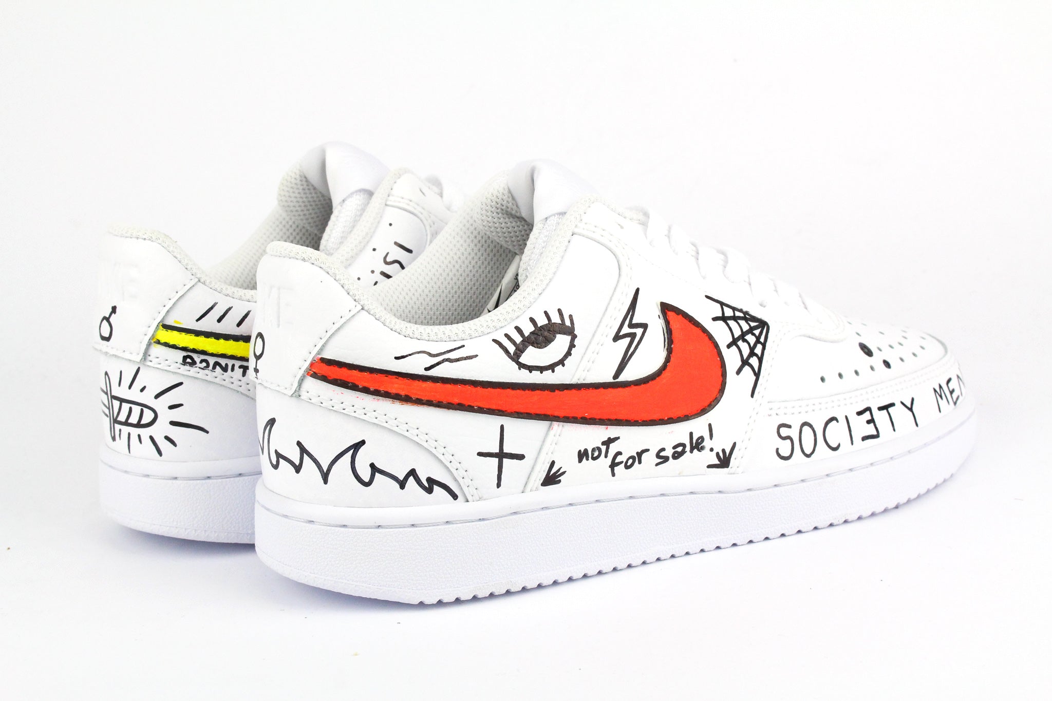 Nike Court Vision Low Fluo Eye & Sword