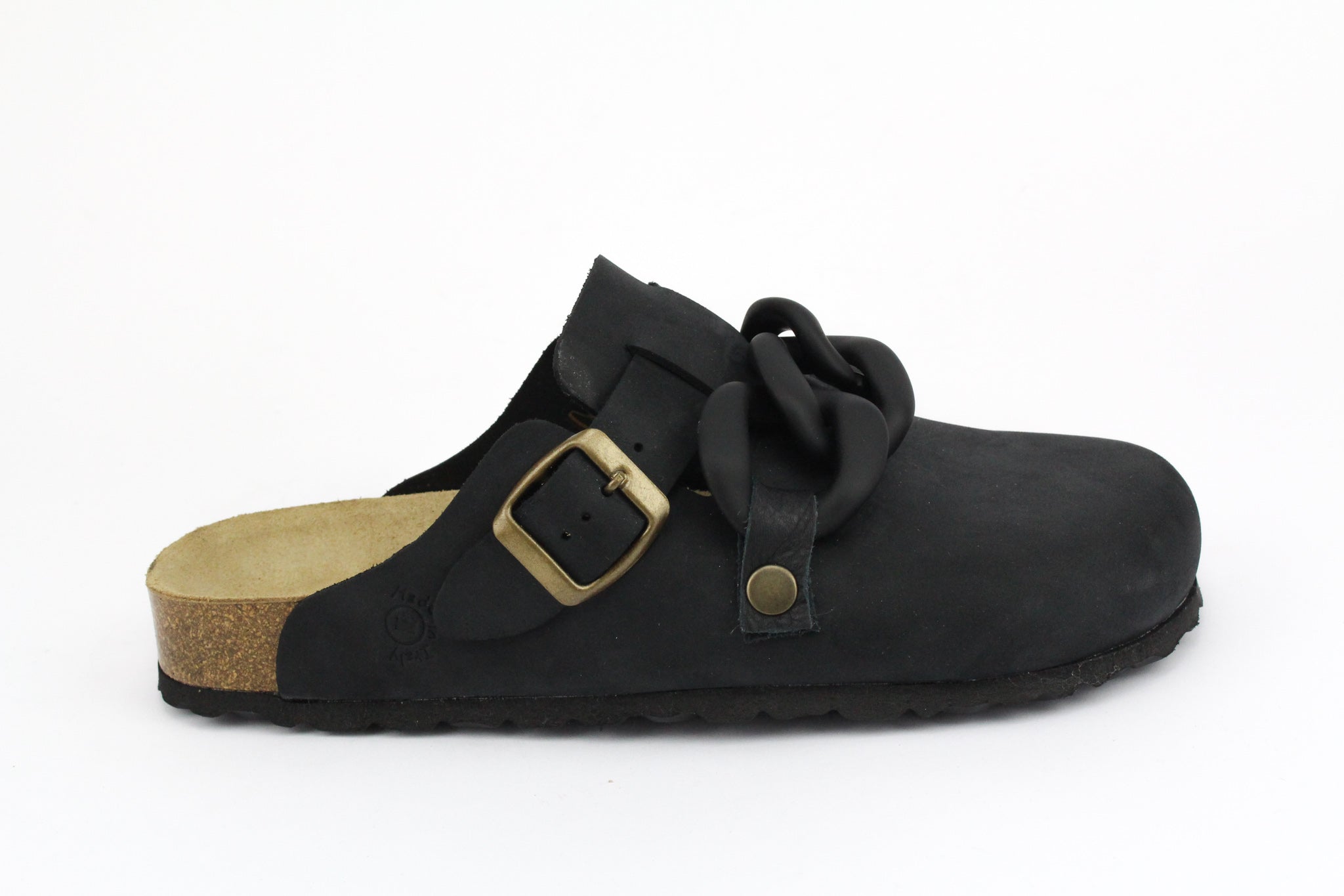 Sandali Sabot Catena Black
