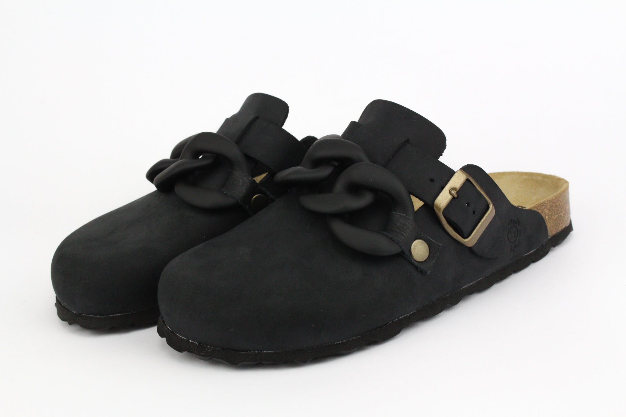 Sandali Sabot Catena Black