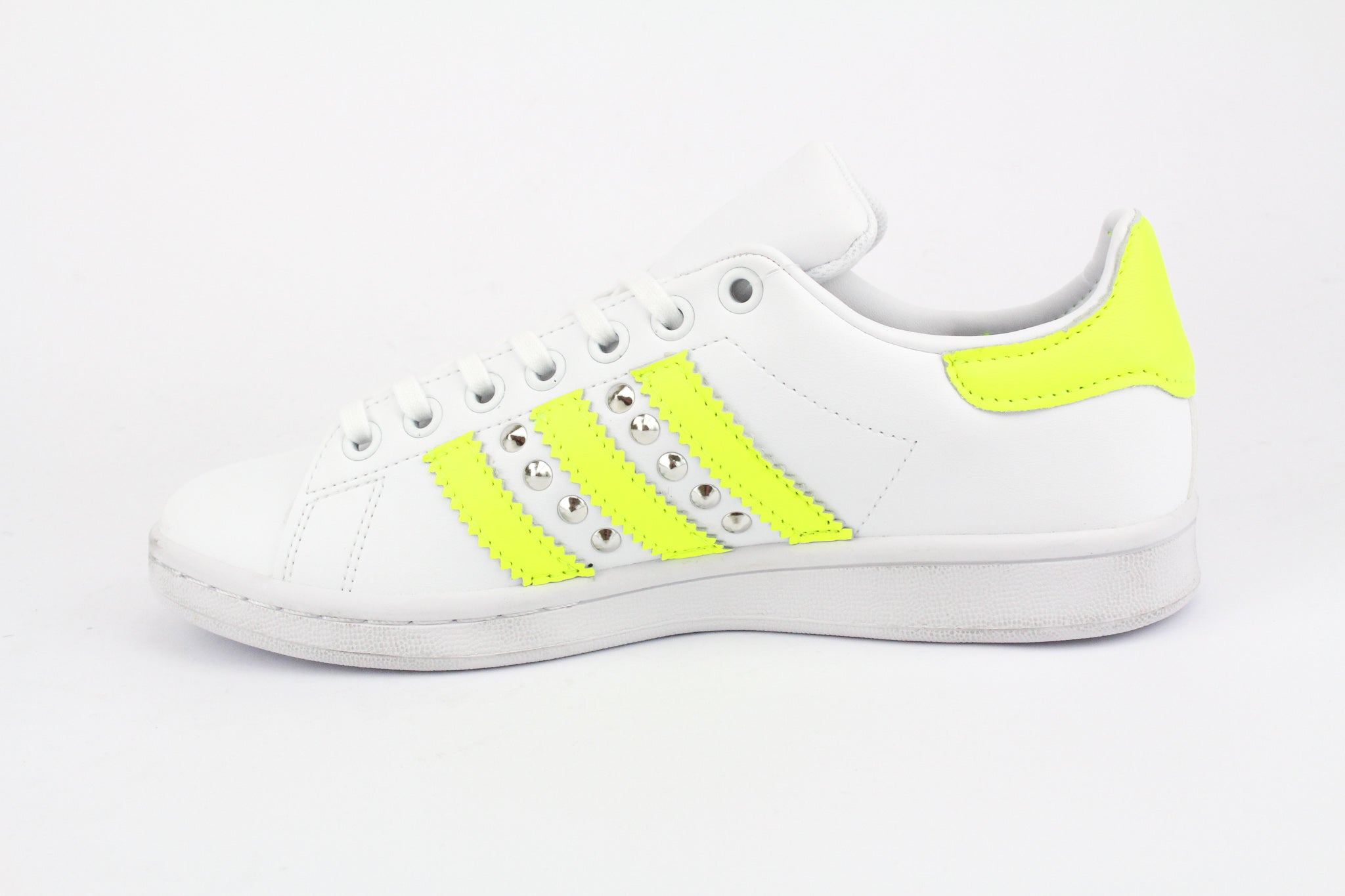 Adidas Stan Smith Yellow Fluo & Borchie