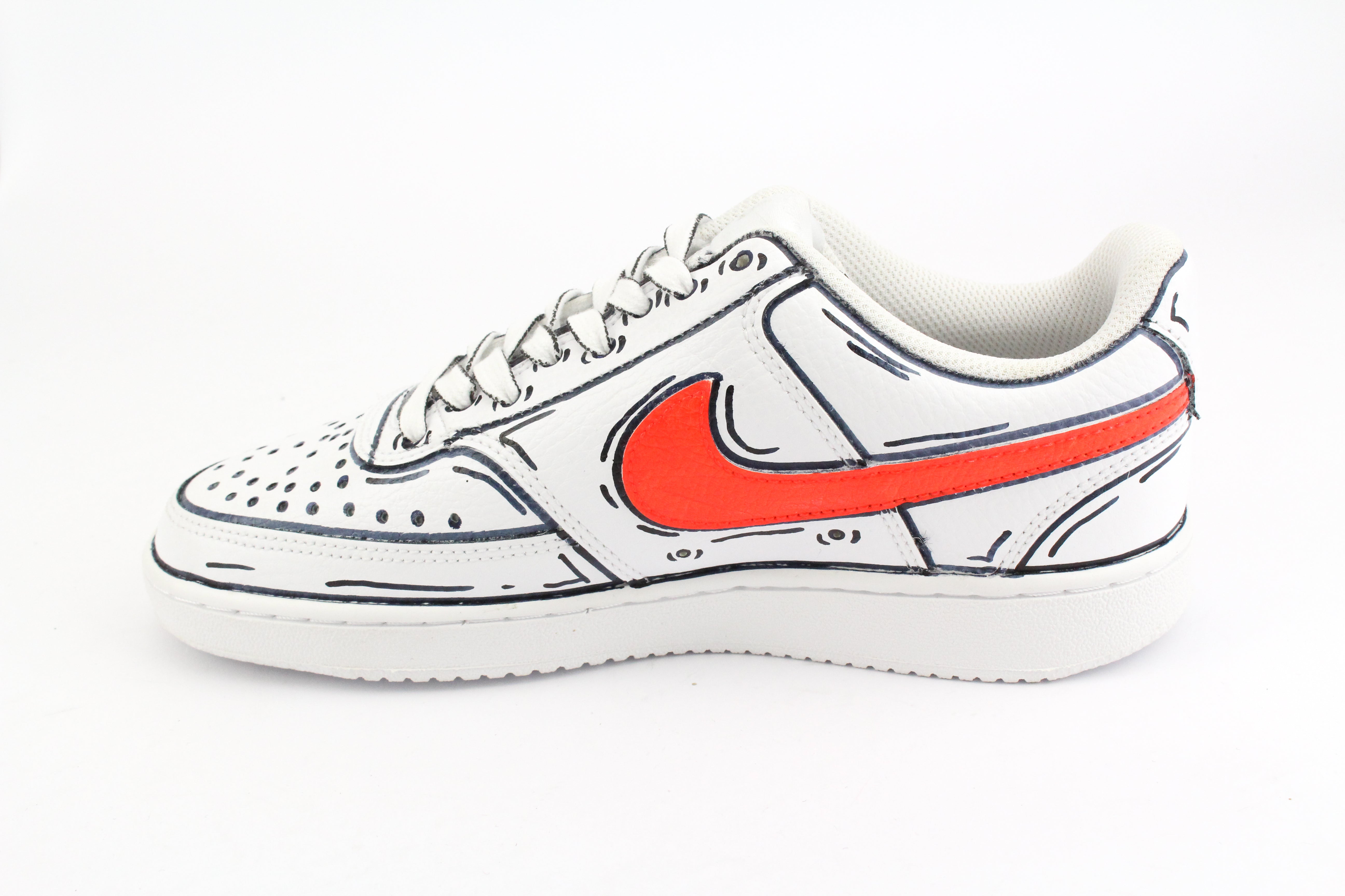 Nike Court Vision Low Cartoon