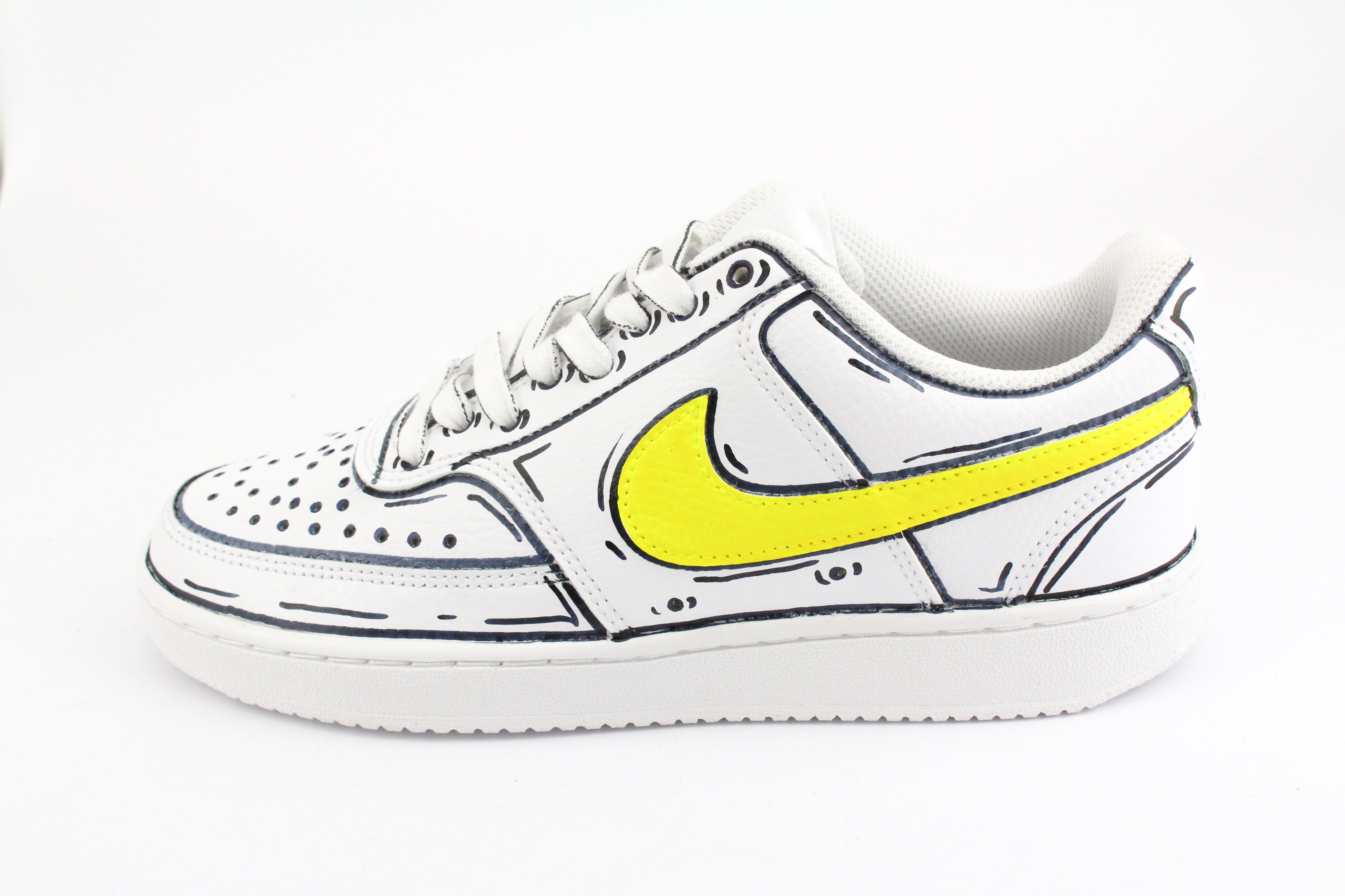Nike Court Vision Low Cartoon