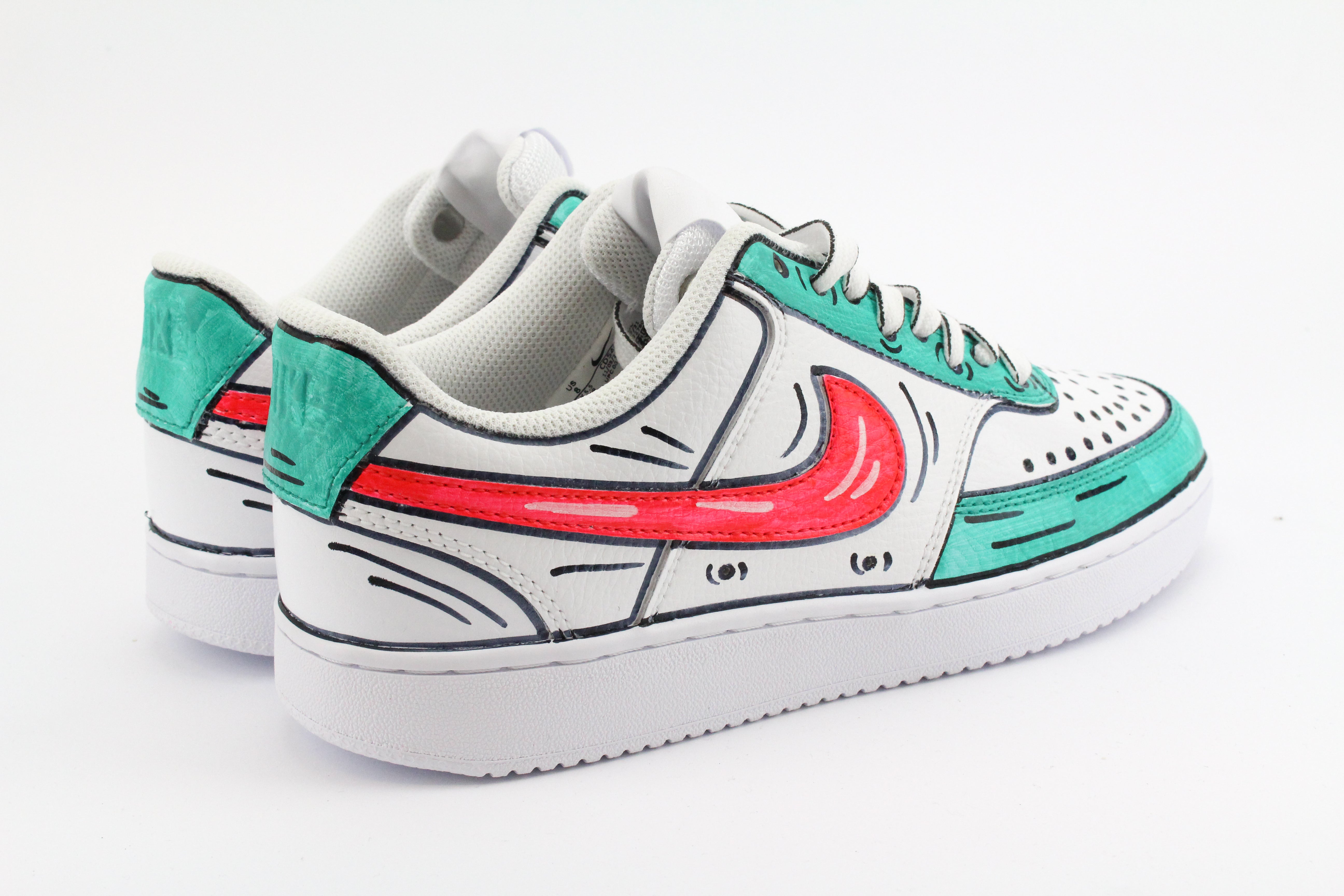 Nike Court Vision Low Cartoon