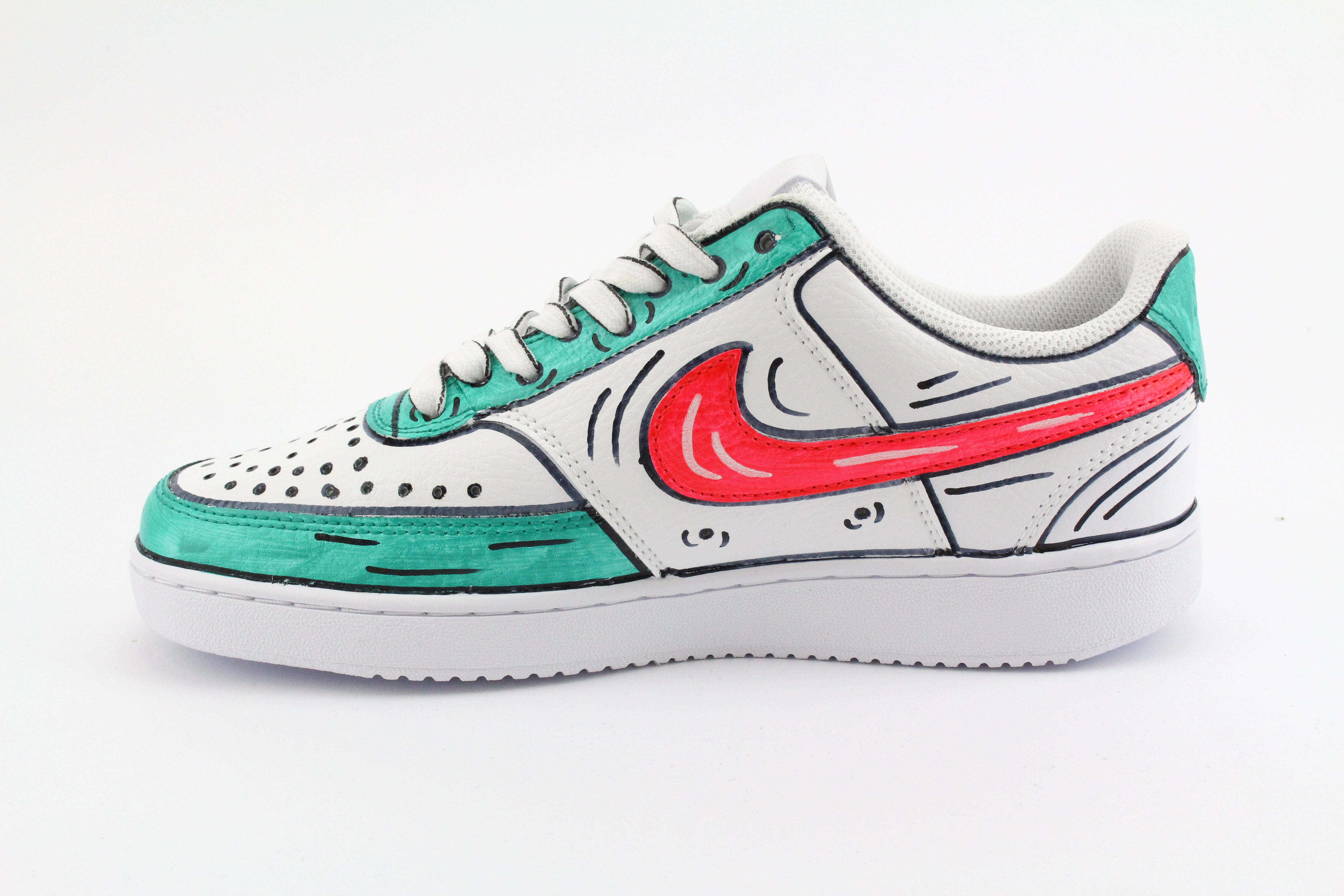 Nike Court Vision Low Cartoon