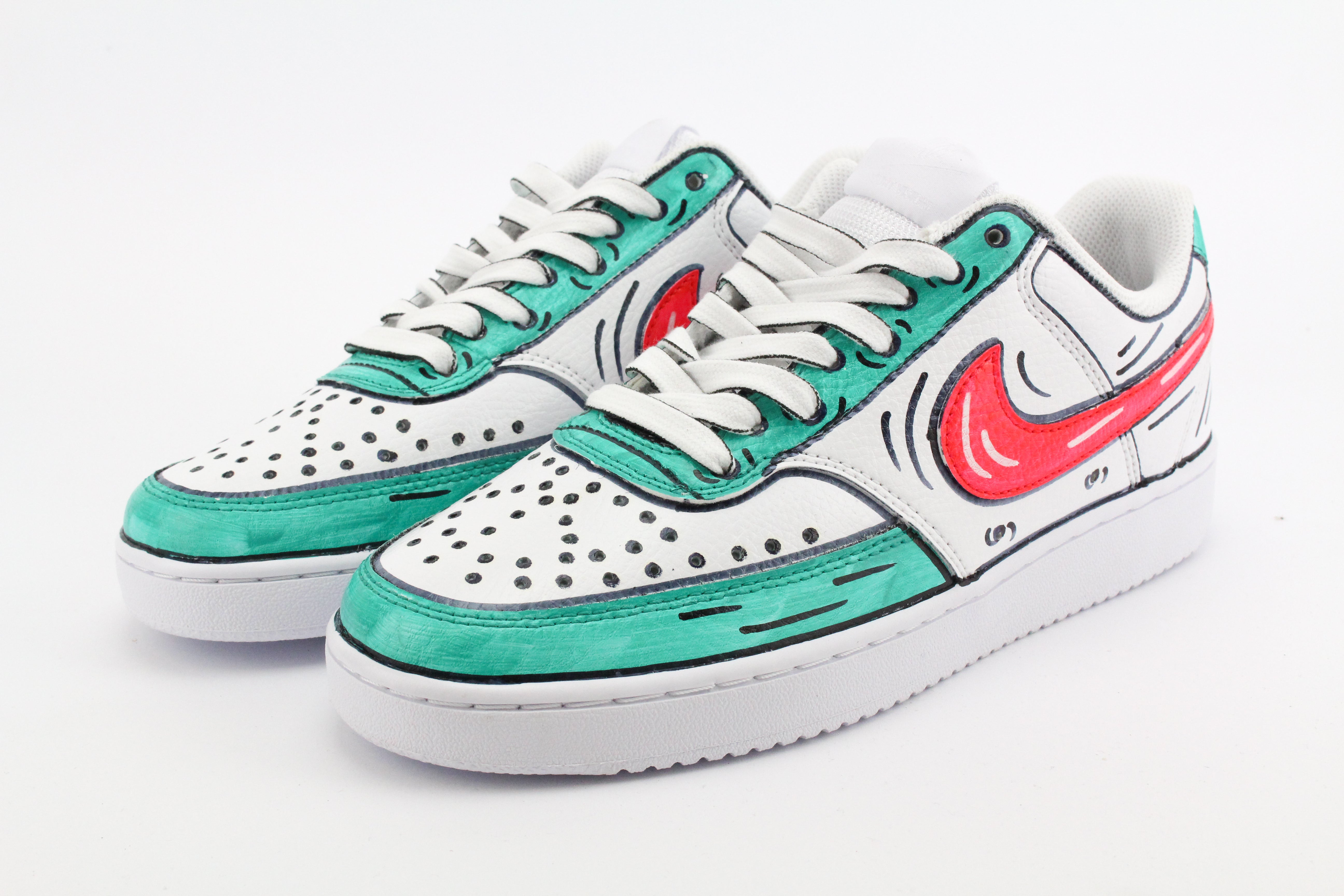 Nike Court Vision Low Cartoon