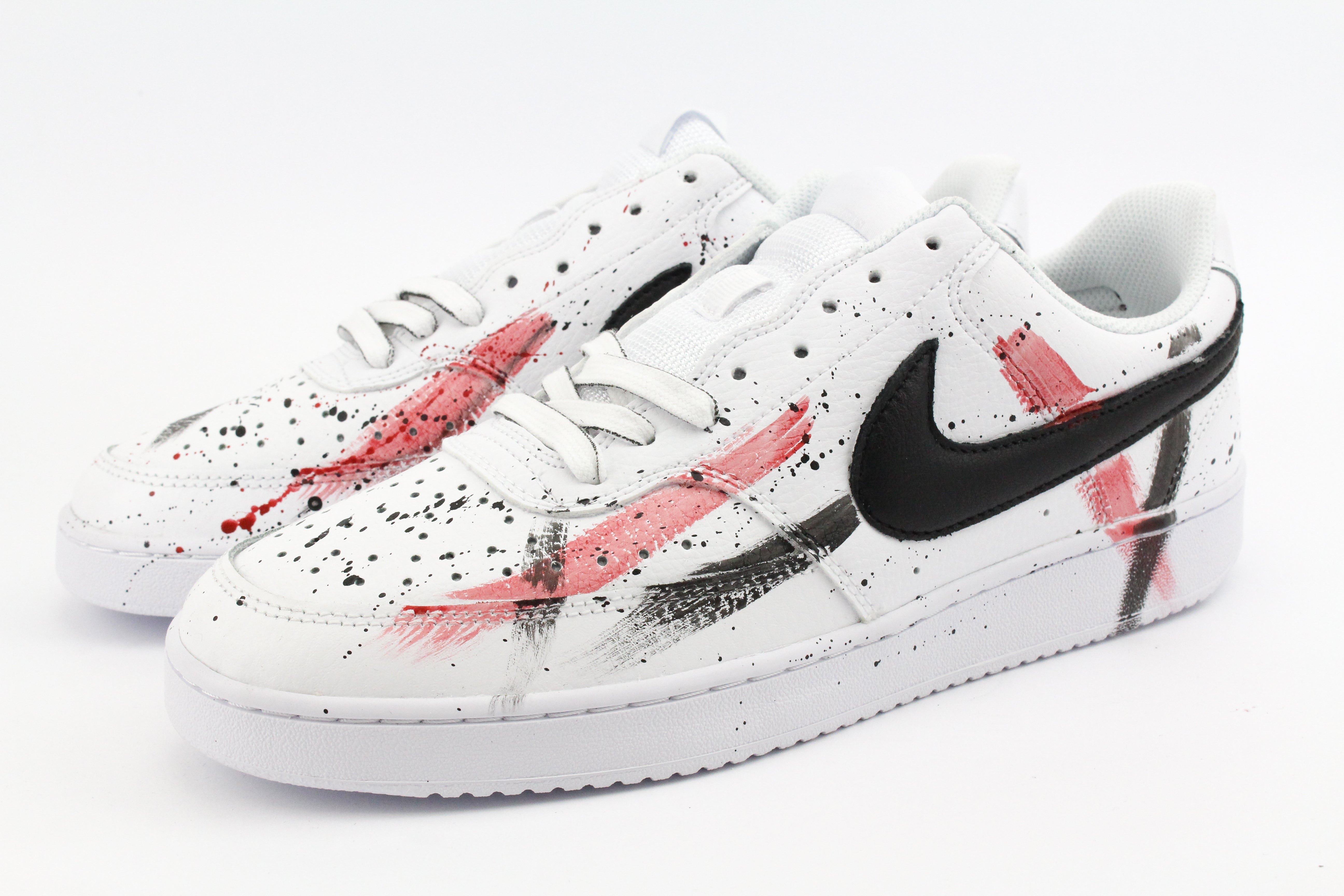 Nike Court Vision Low Vernice Rosso