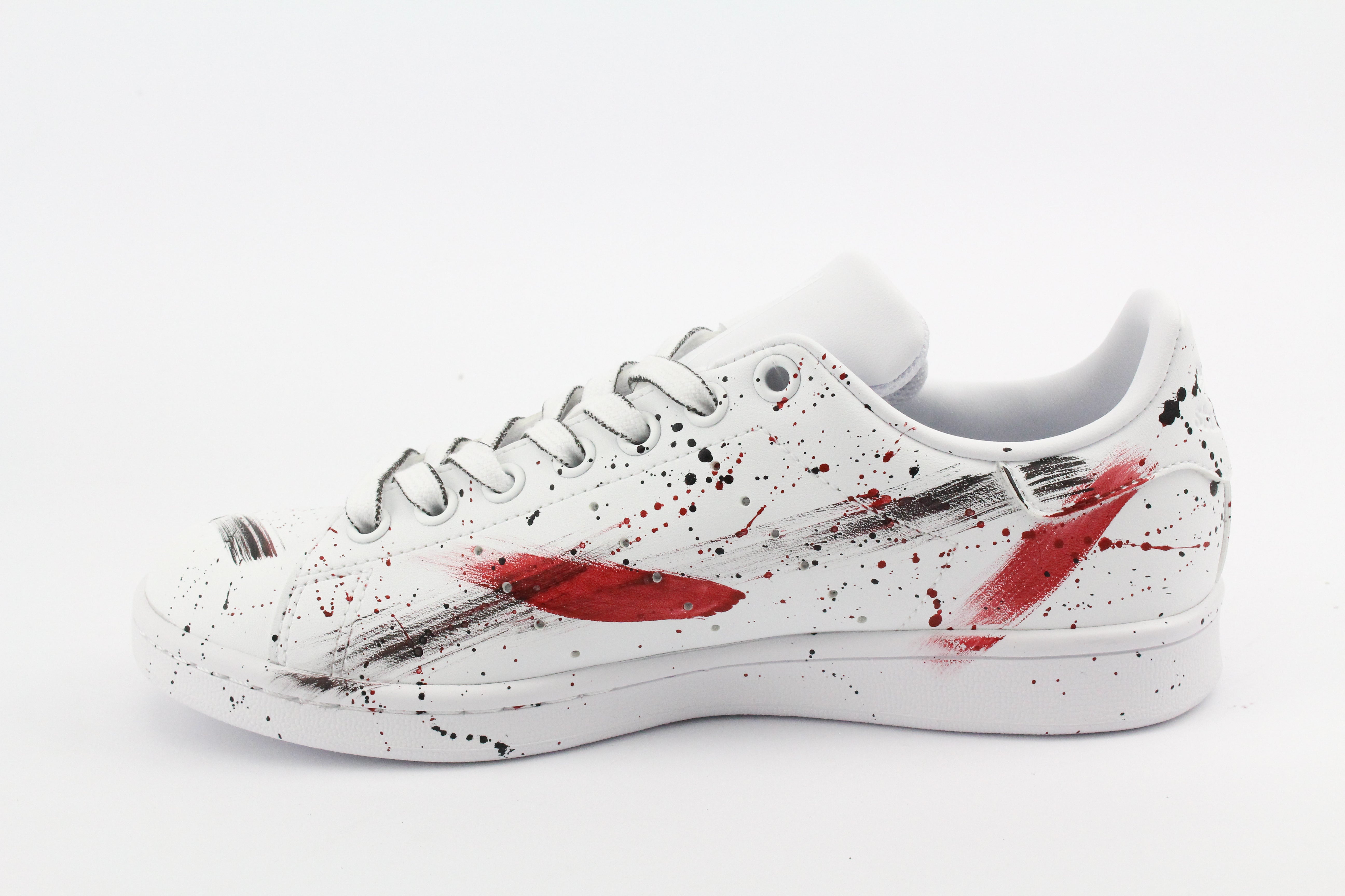 Adidas Stan Smith Red/Black Vernice