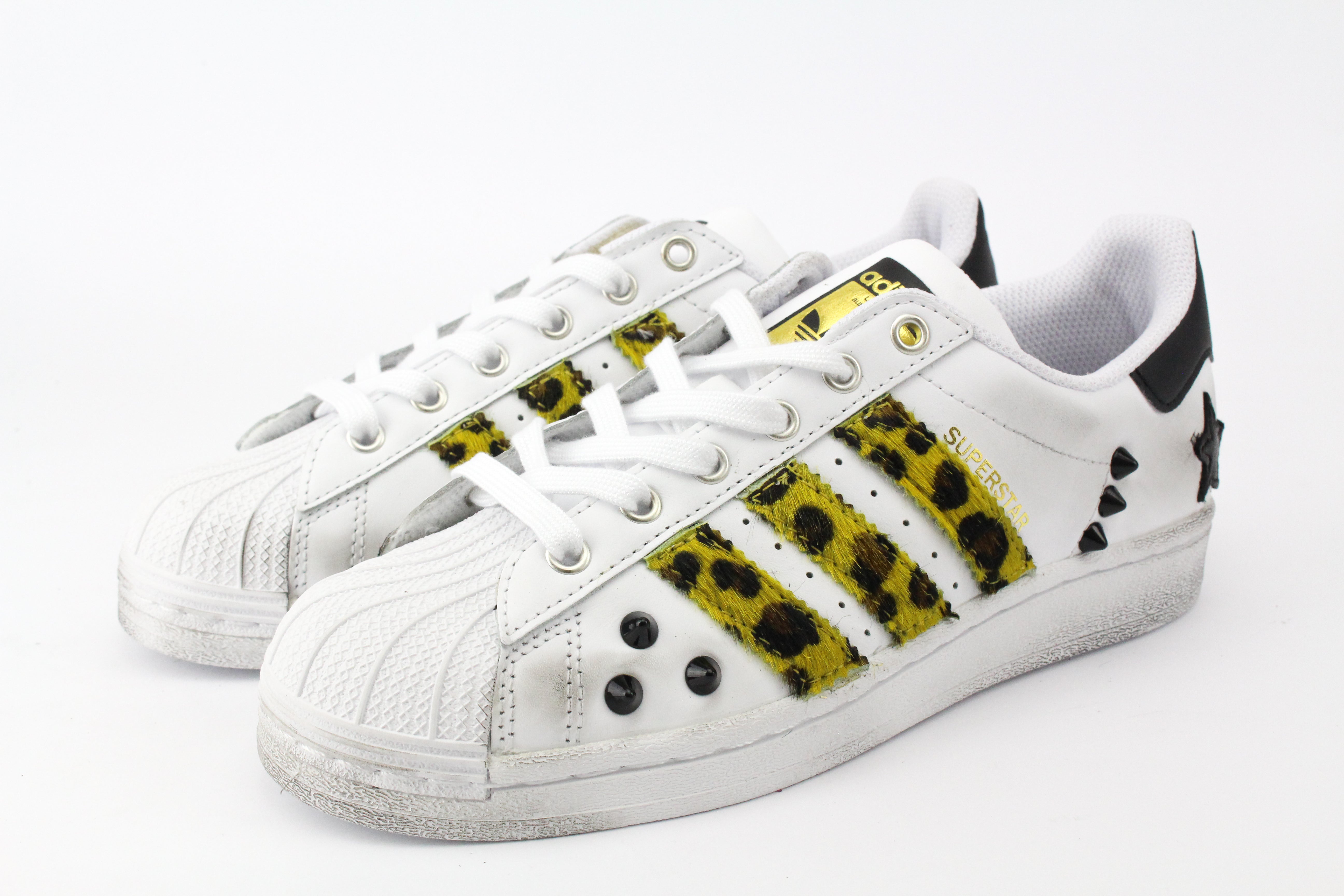 Adidas Superstar Maculate Yellow Borchie & Cuore
