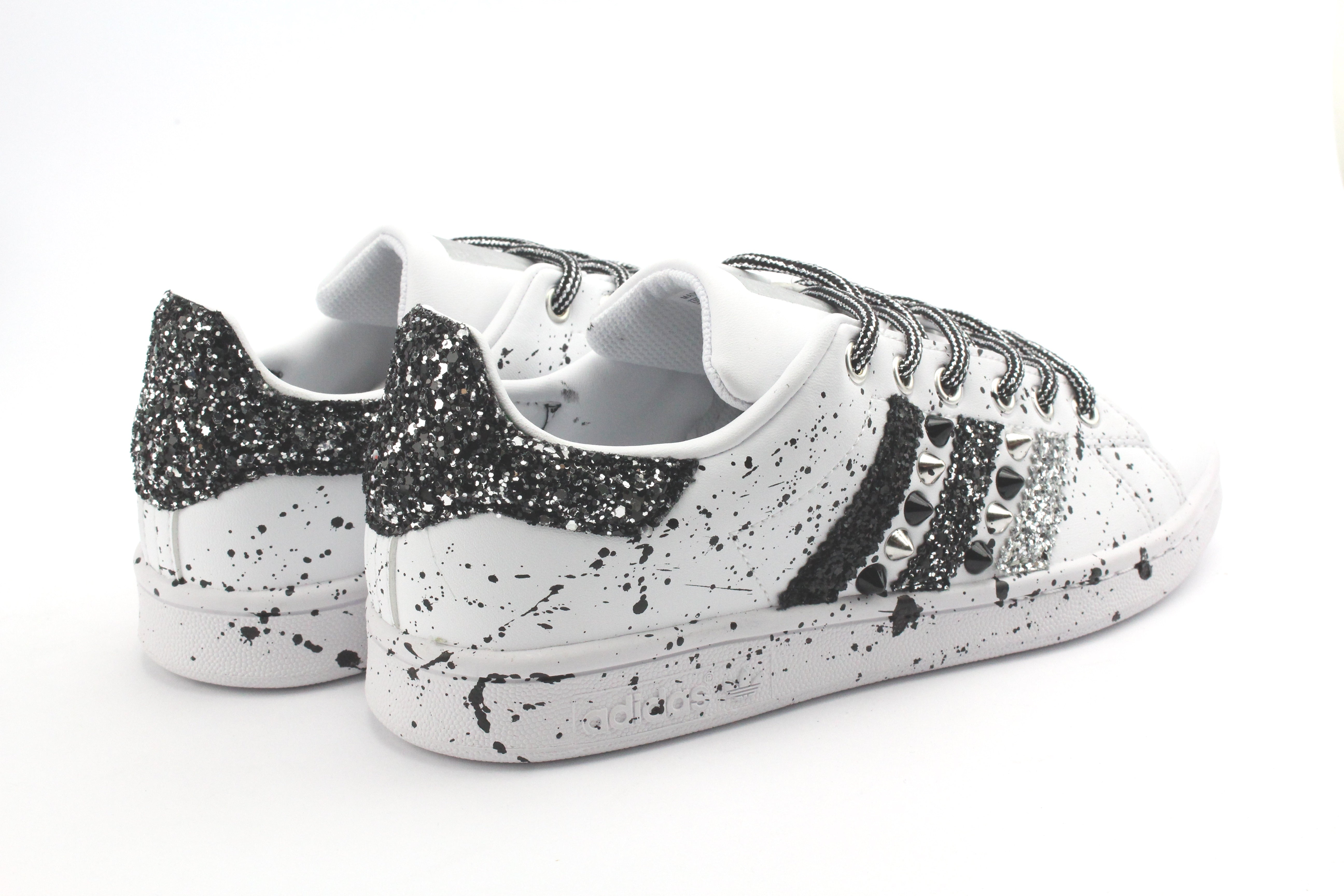 Adidas Stan Smith Glitter Borchie & Vernice