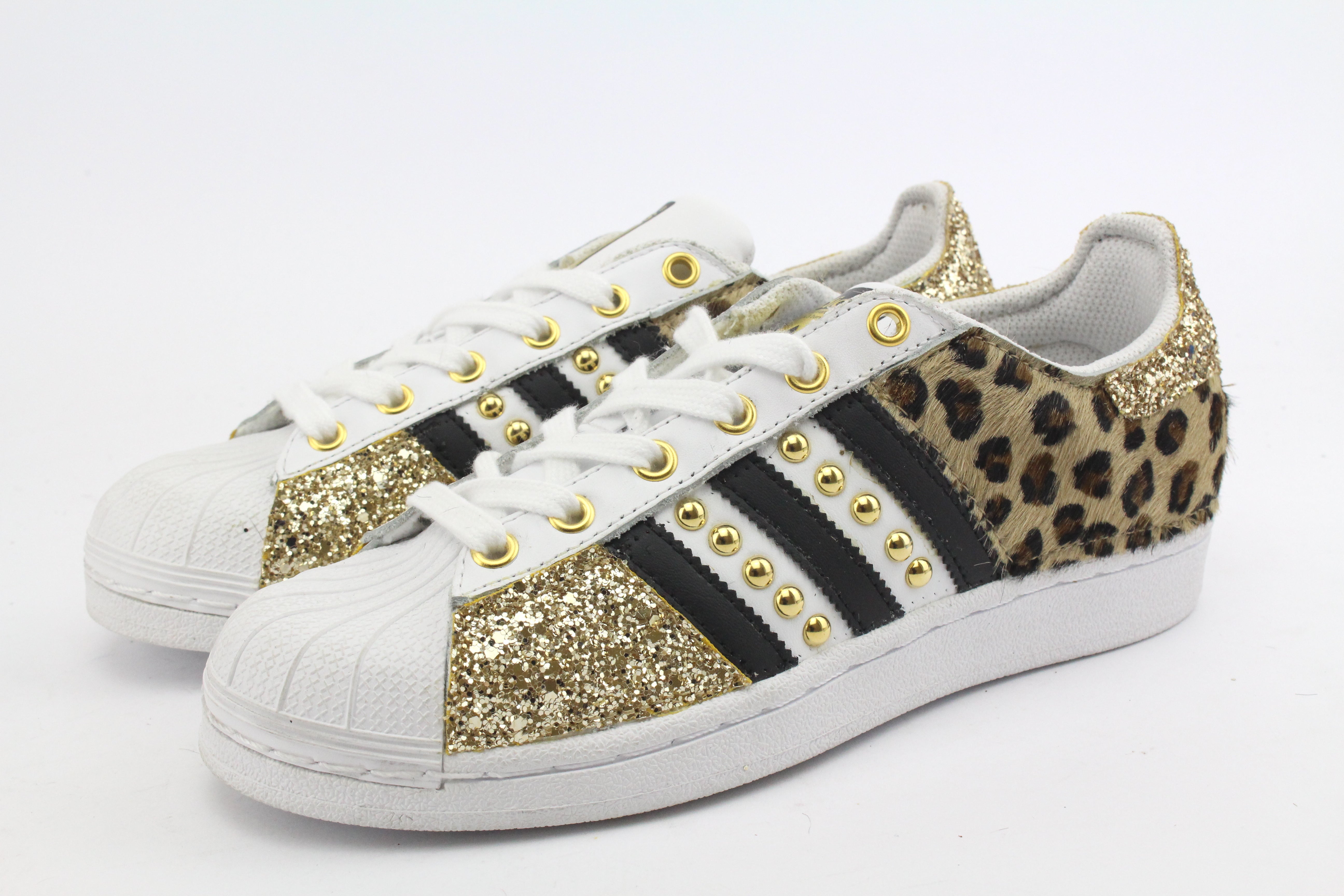 Adidas Superstar Maculate Glitter Gold & Borchie