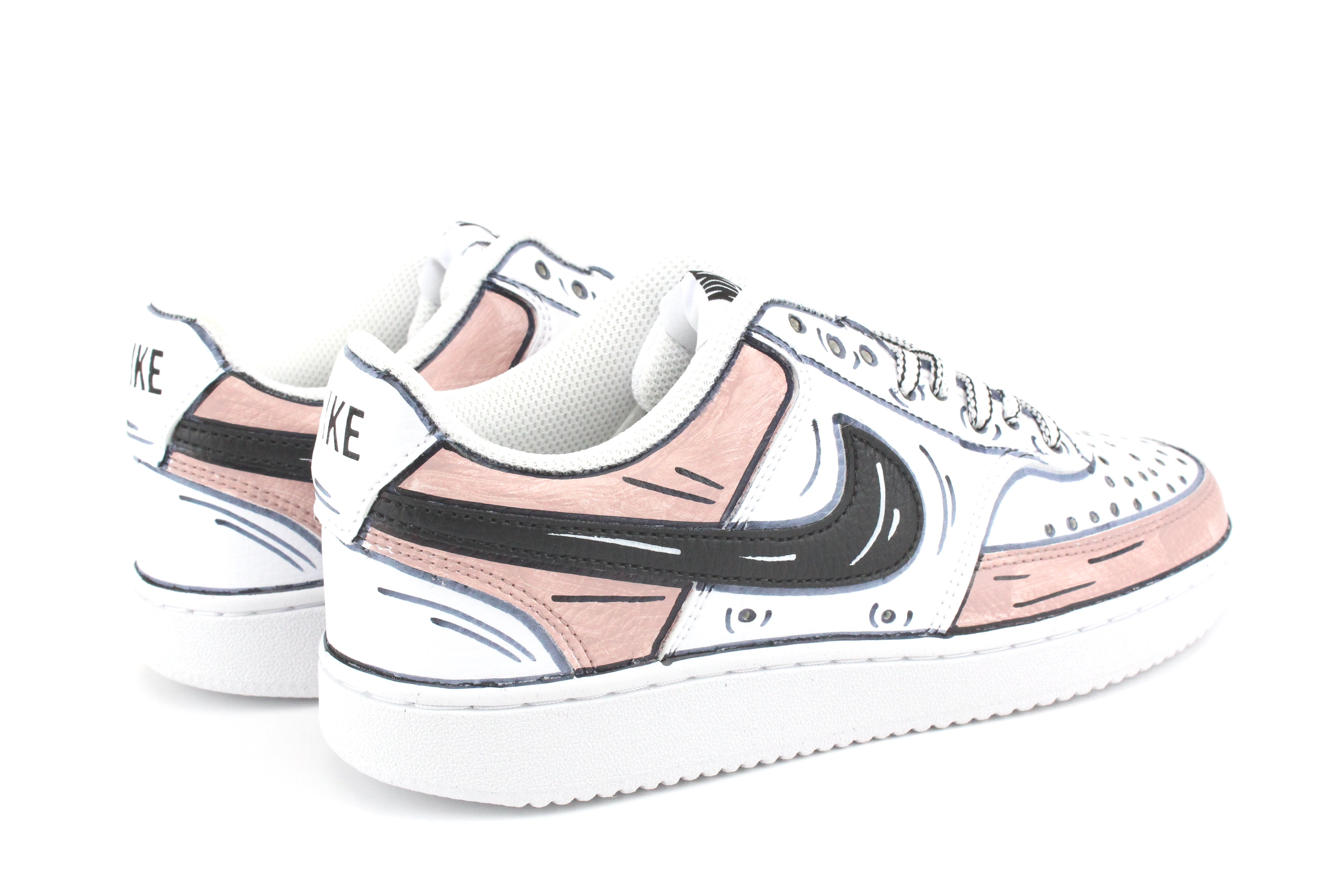 Nike Court Vision Low Cartoons
