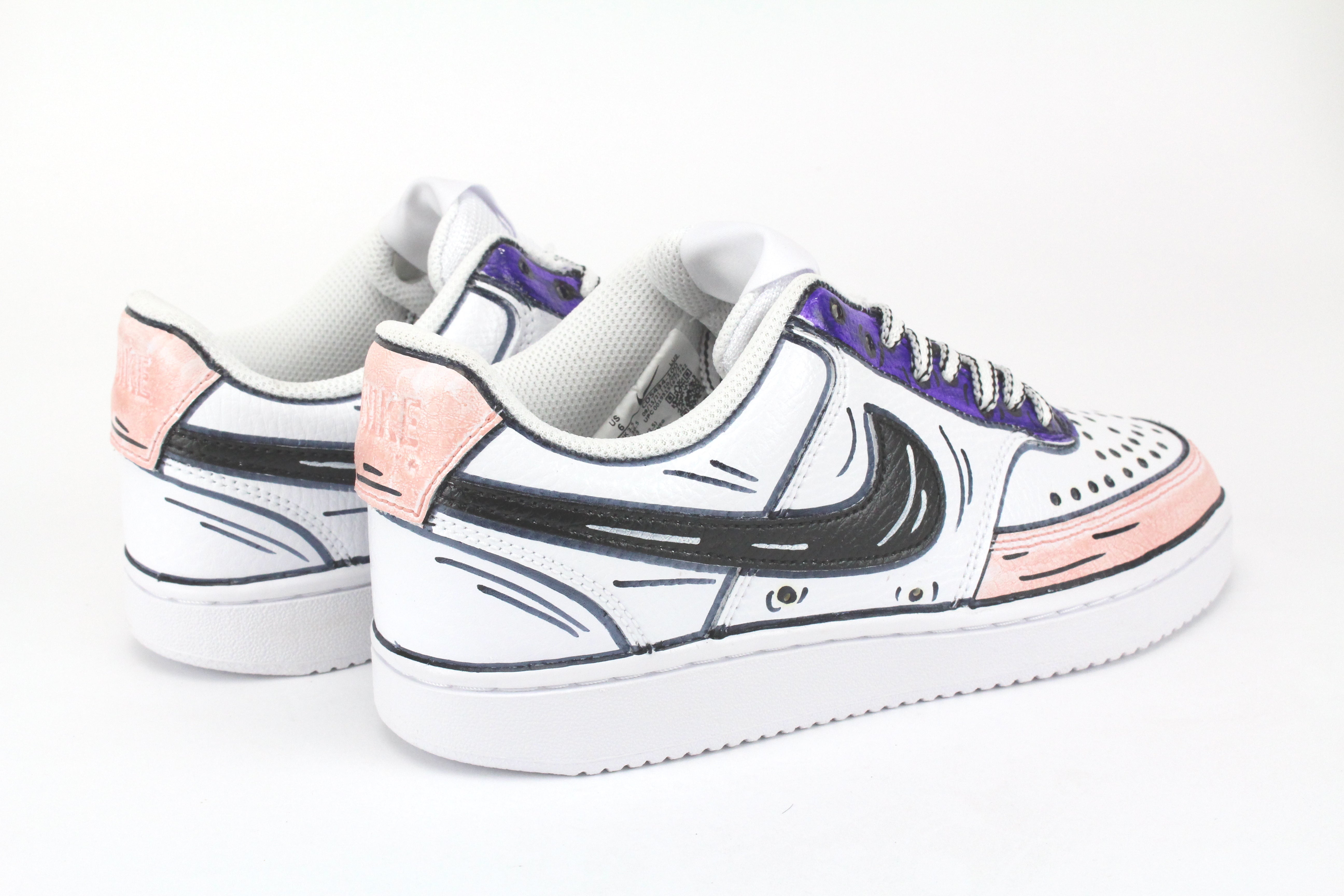 Nike Court Vision Low Cartoons