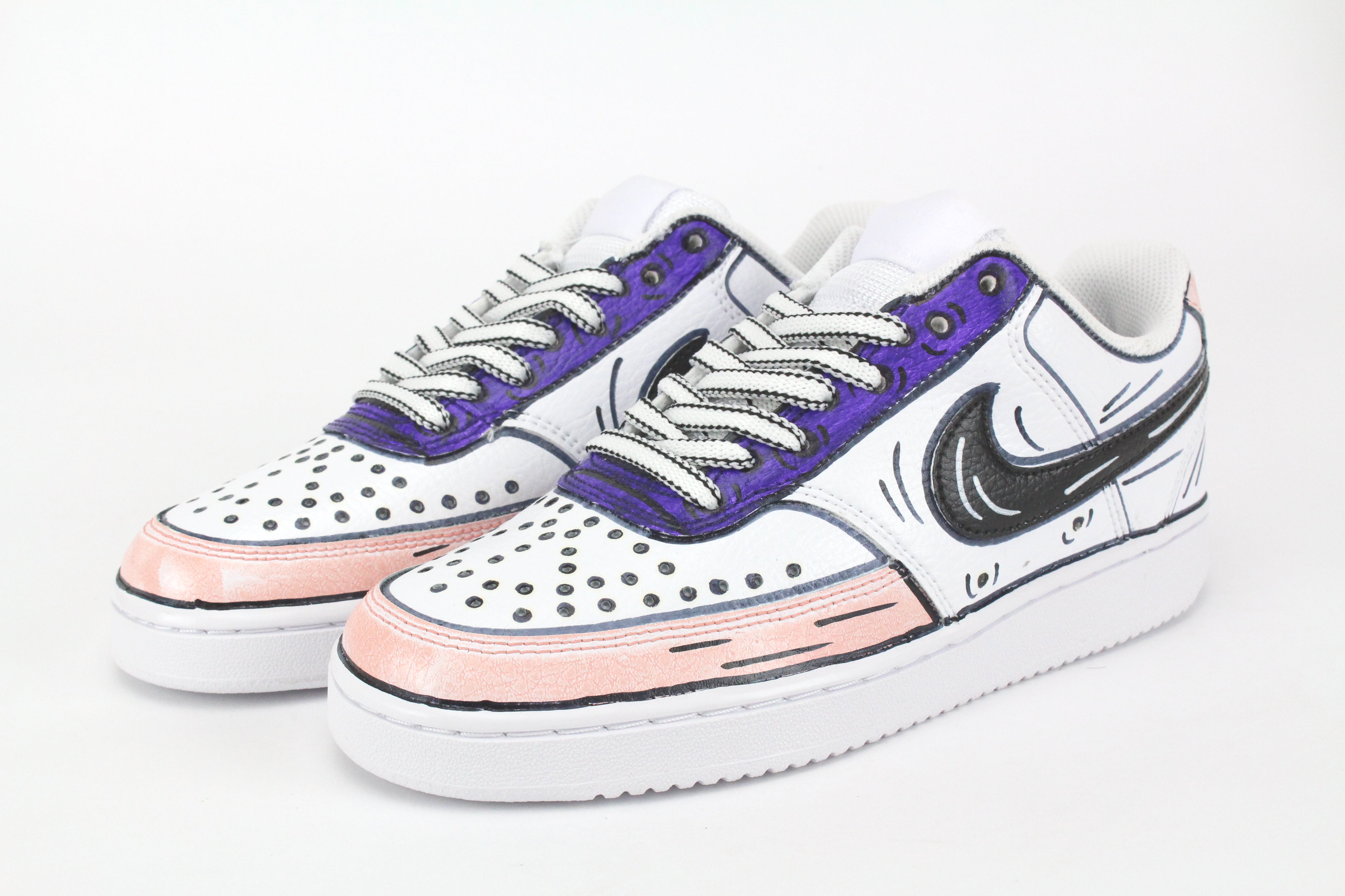 Nike Court Vision Low Cartoons
