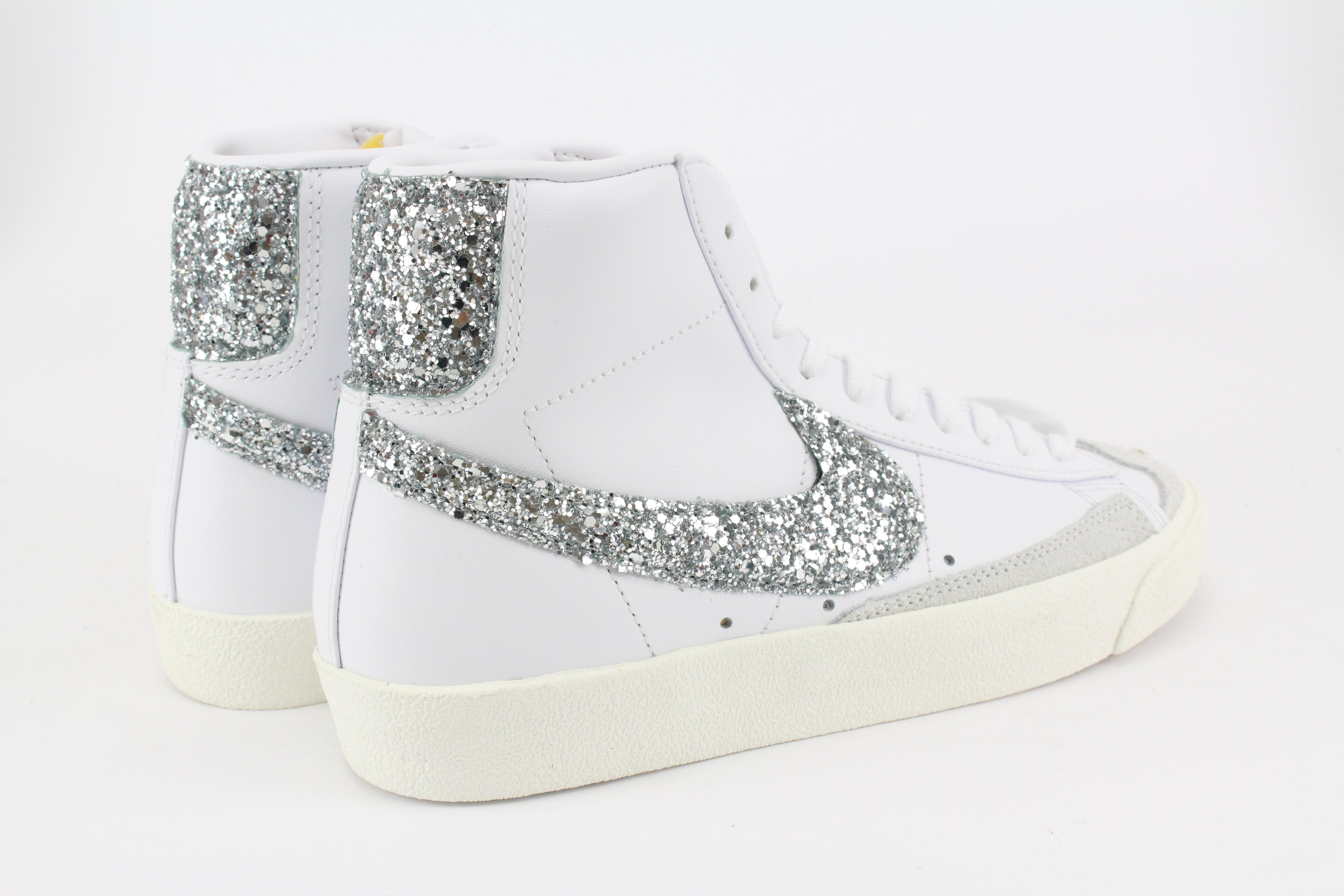 Nike Blazer Glitter Argento