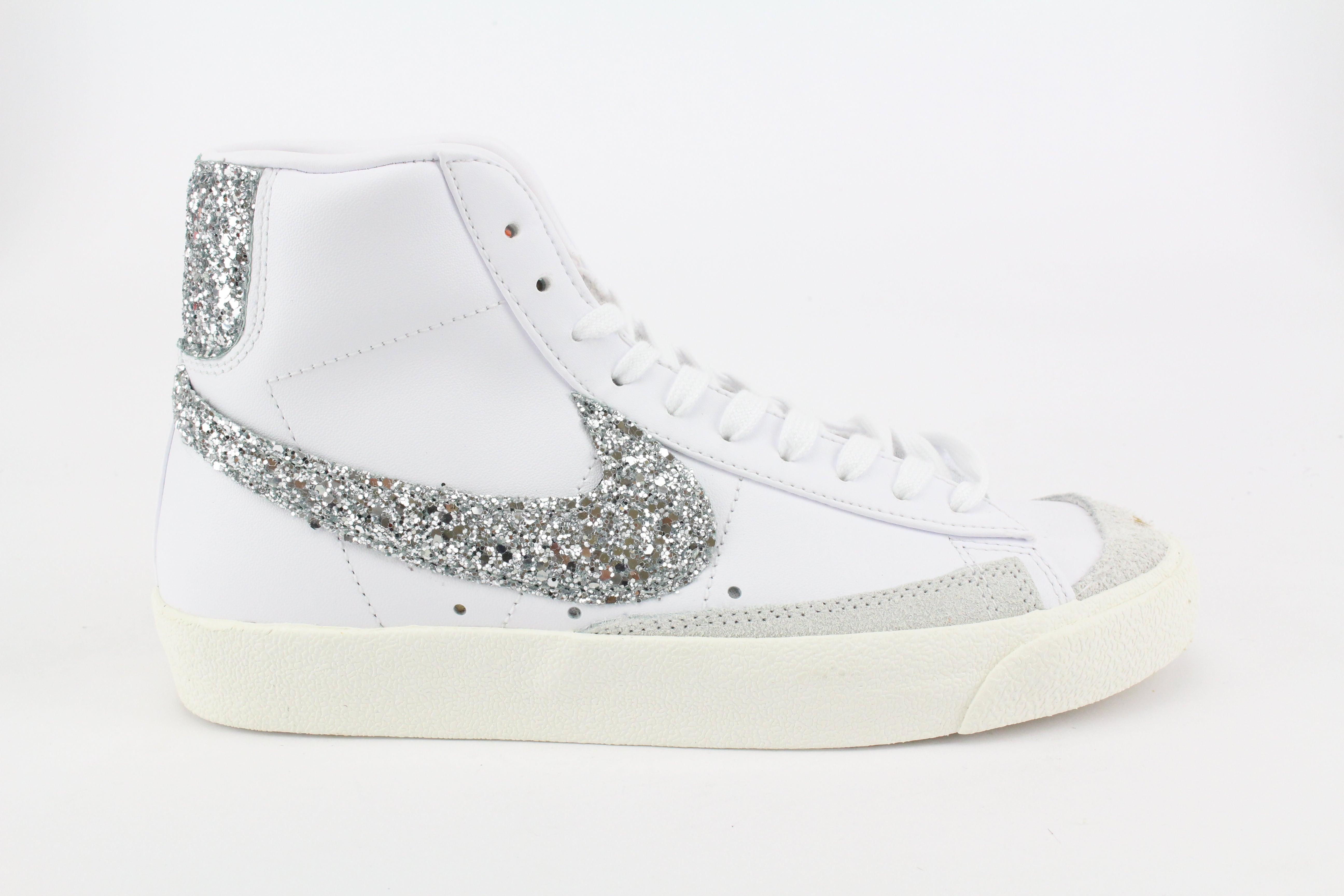 Nike Blazer Glitter Argento