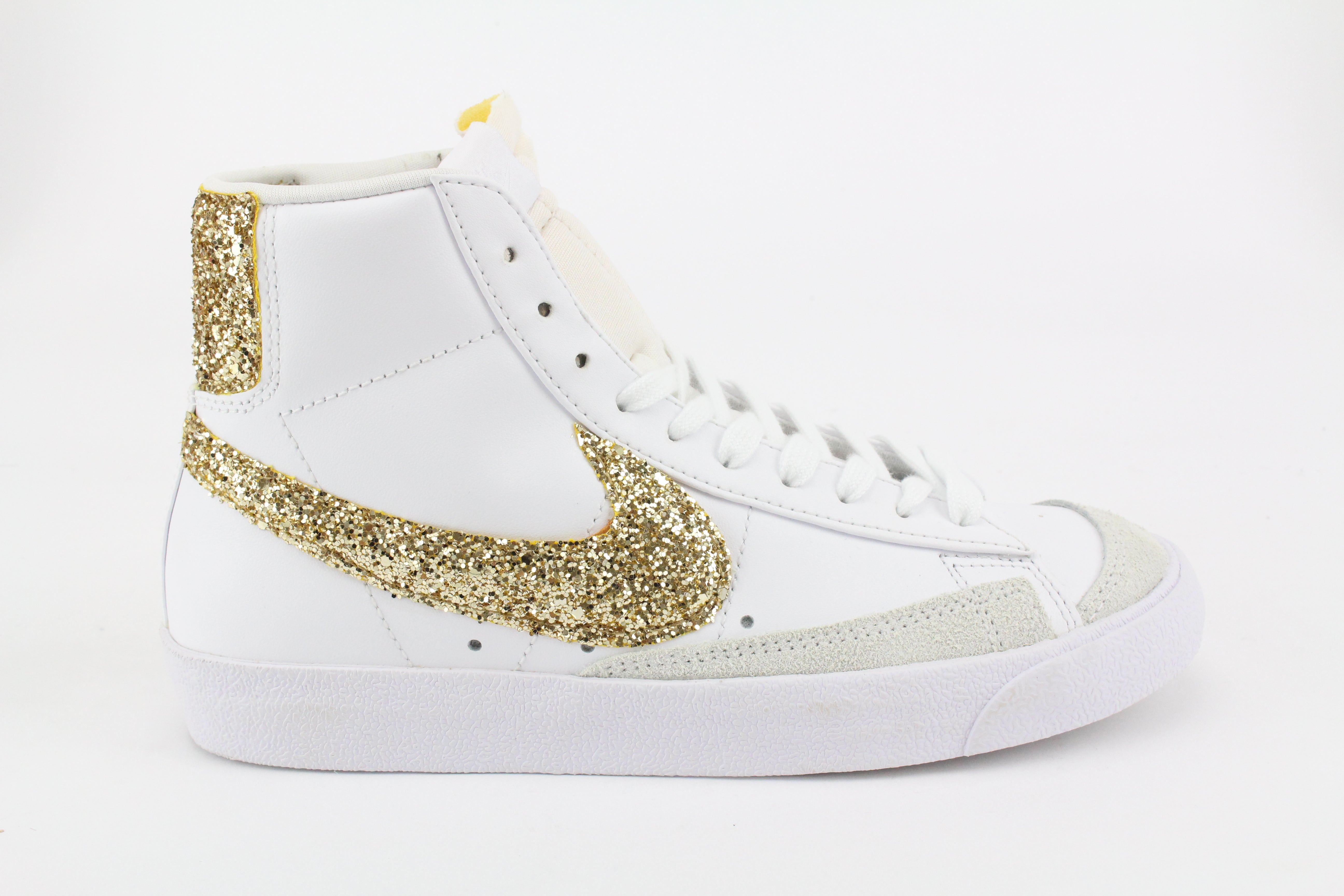 Nike Blazer Glitter Oro