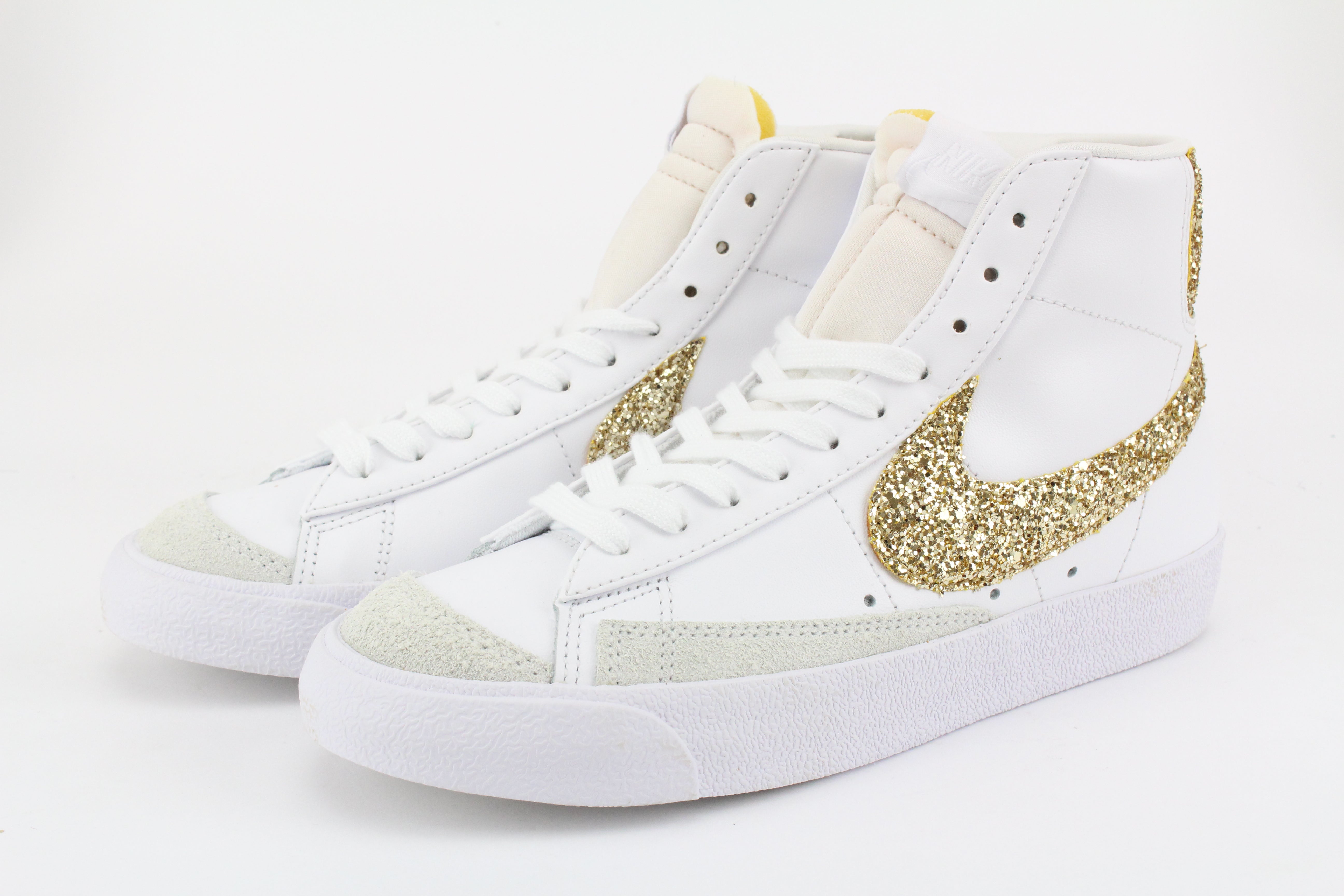Nike Blazer Glitter Oro