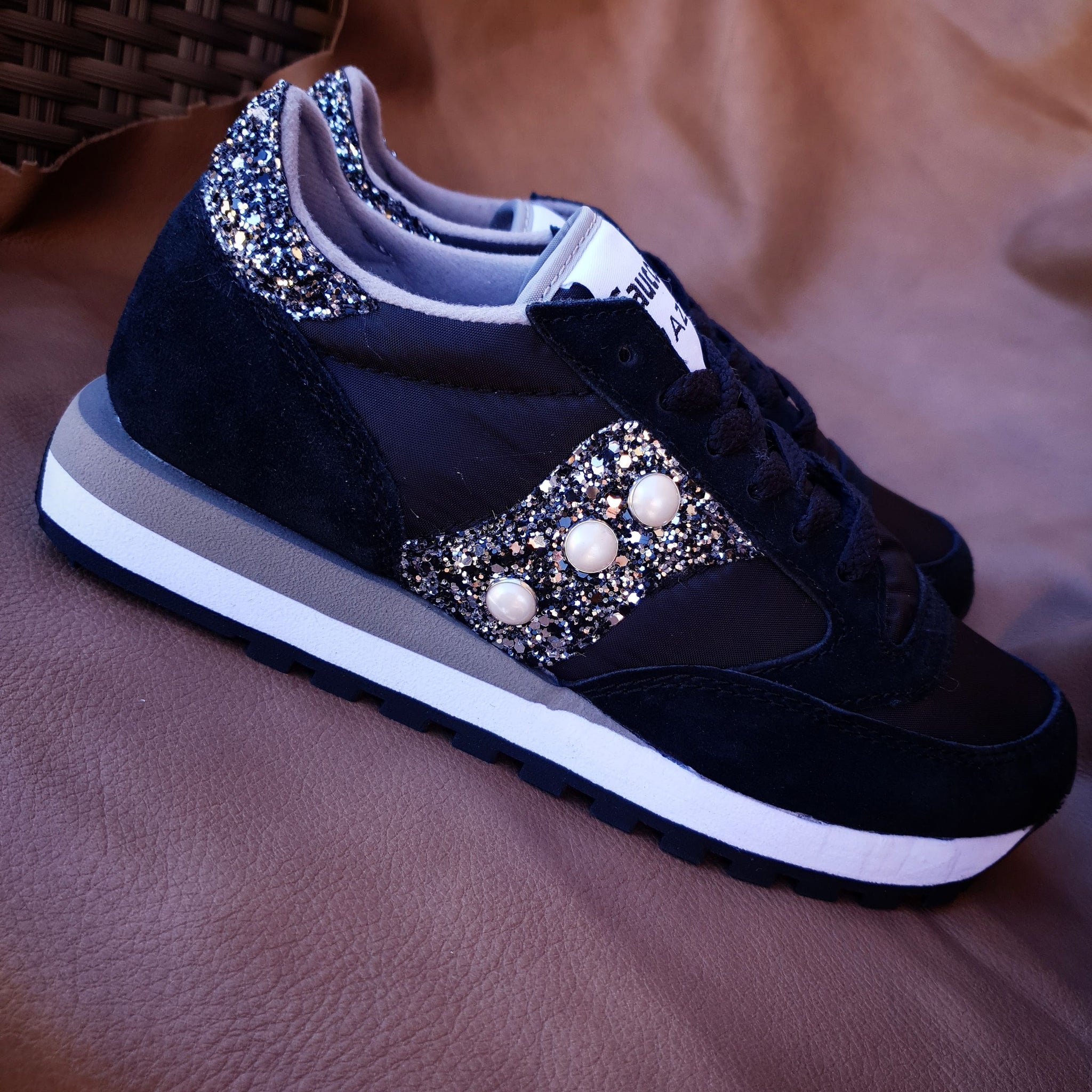 Saucony Donna Nere Saucony Nere Perle Saucony Jazz Luxury Donna