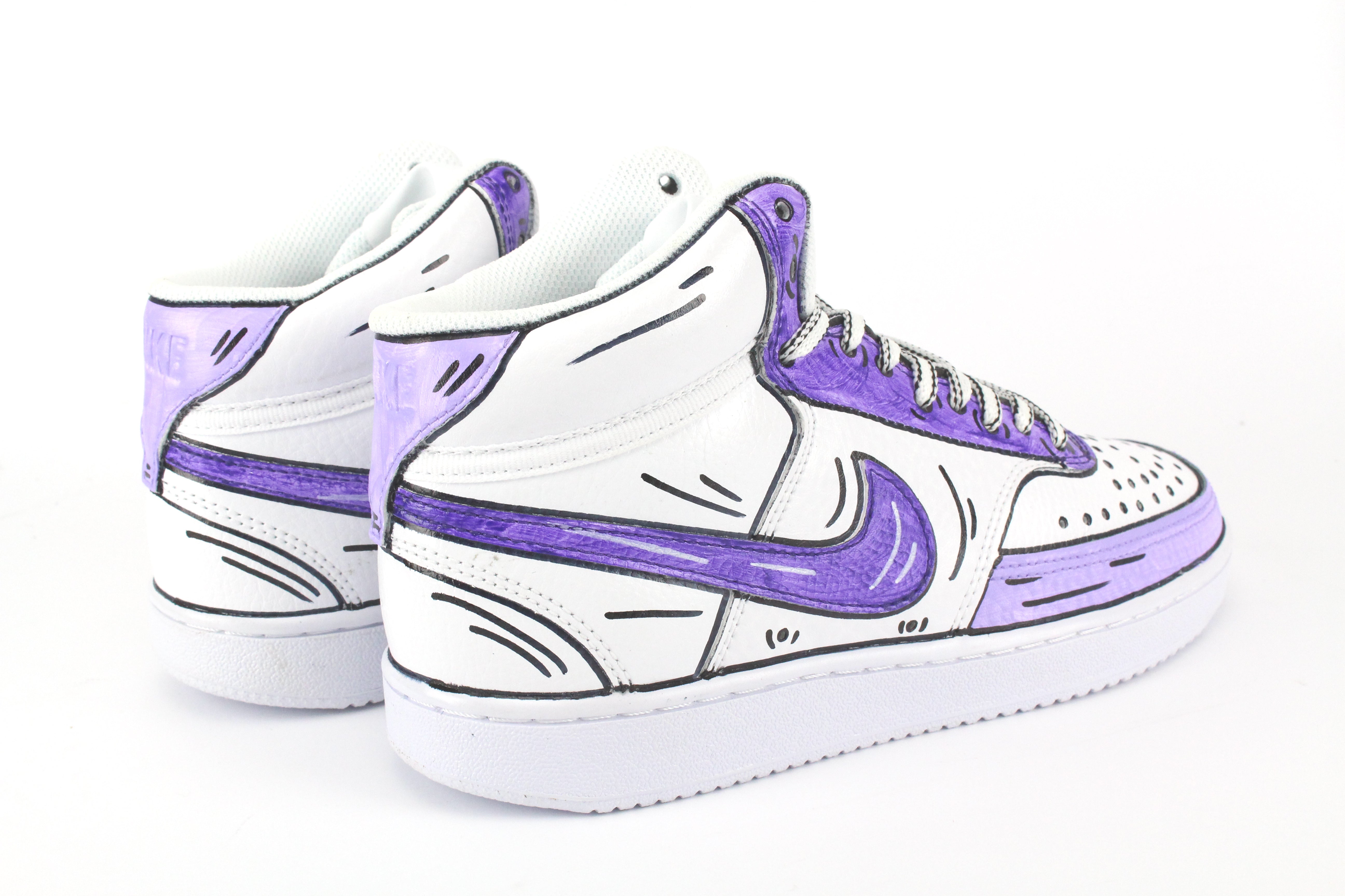 Nike Court Vision MID Cartoons Glicine