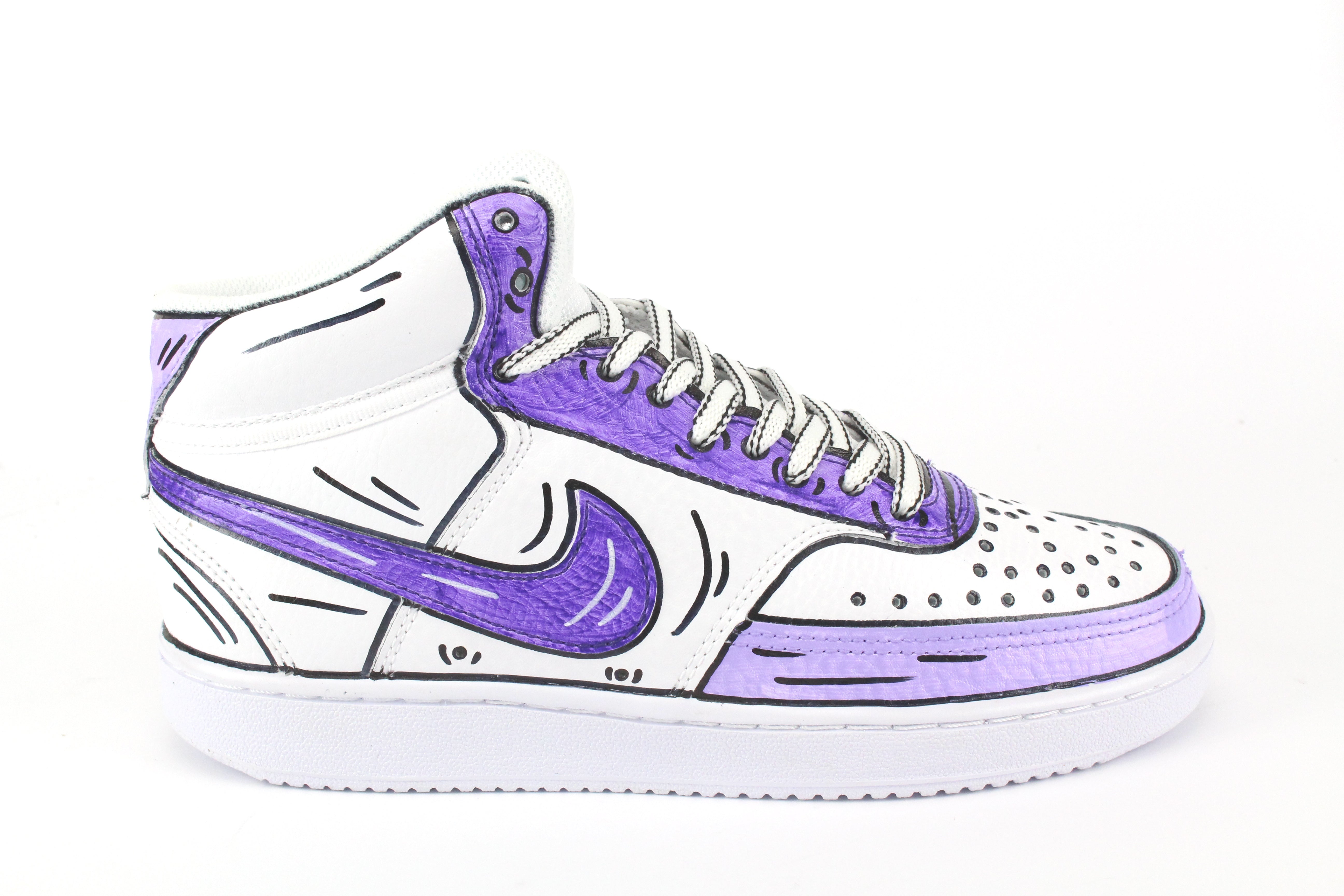 Nike Court Vision MID Cartoons Glicine
