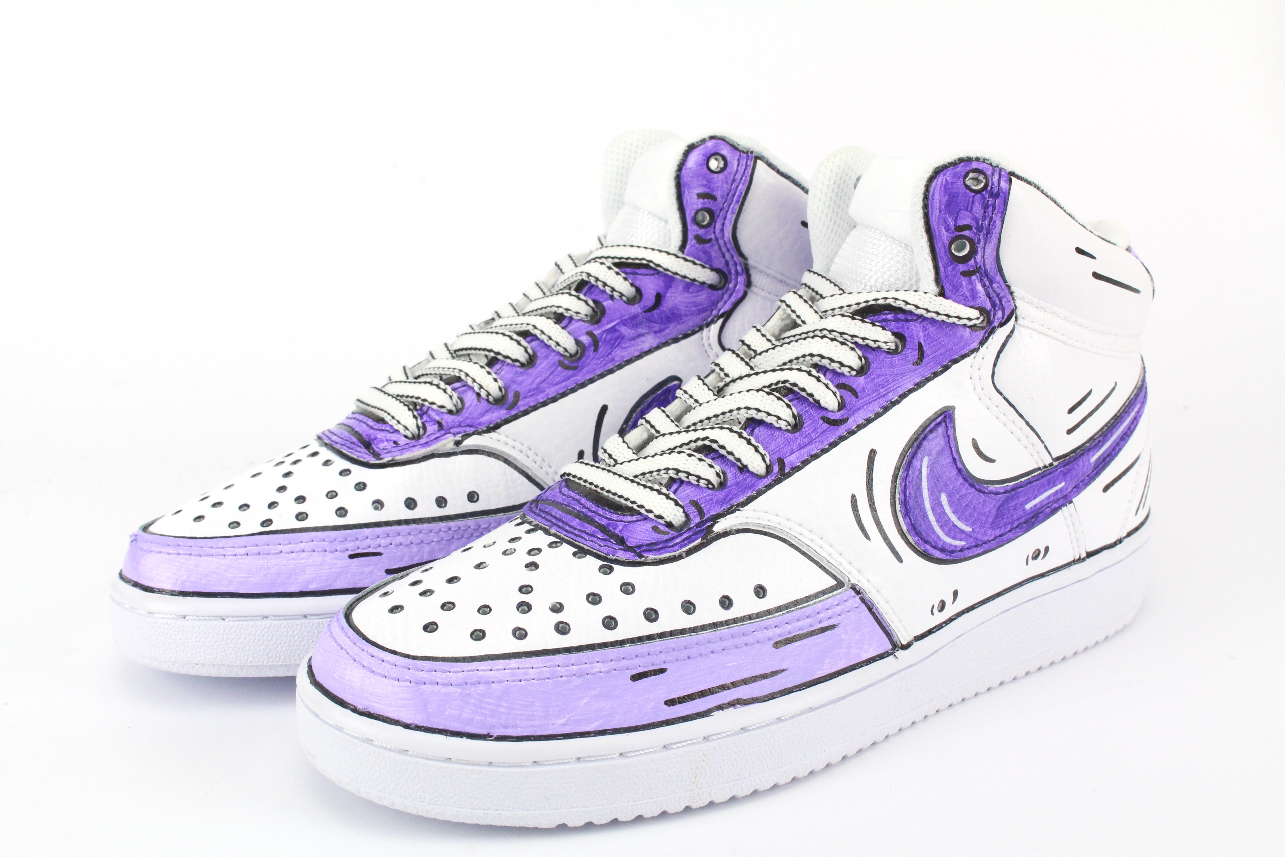 Nike Court Vision MID Cartoons Glicine