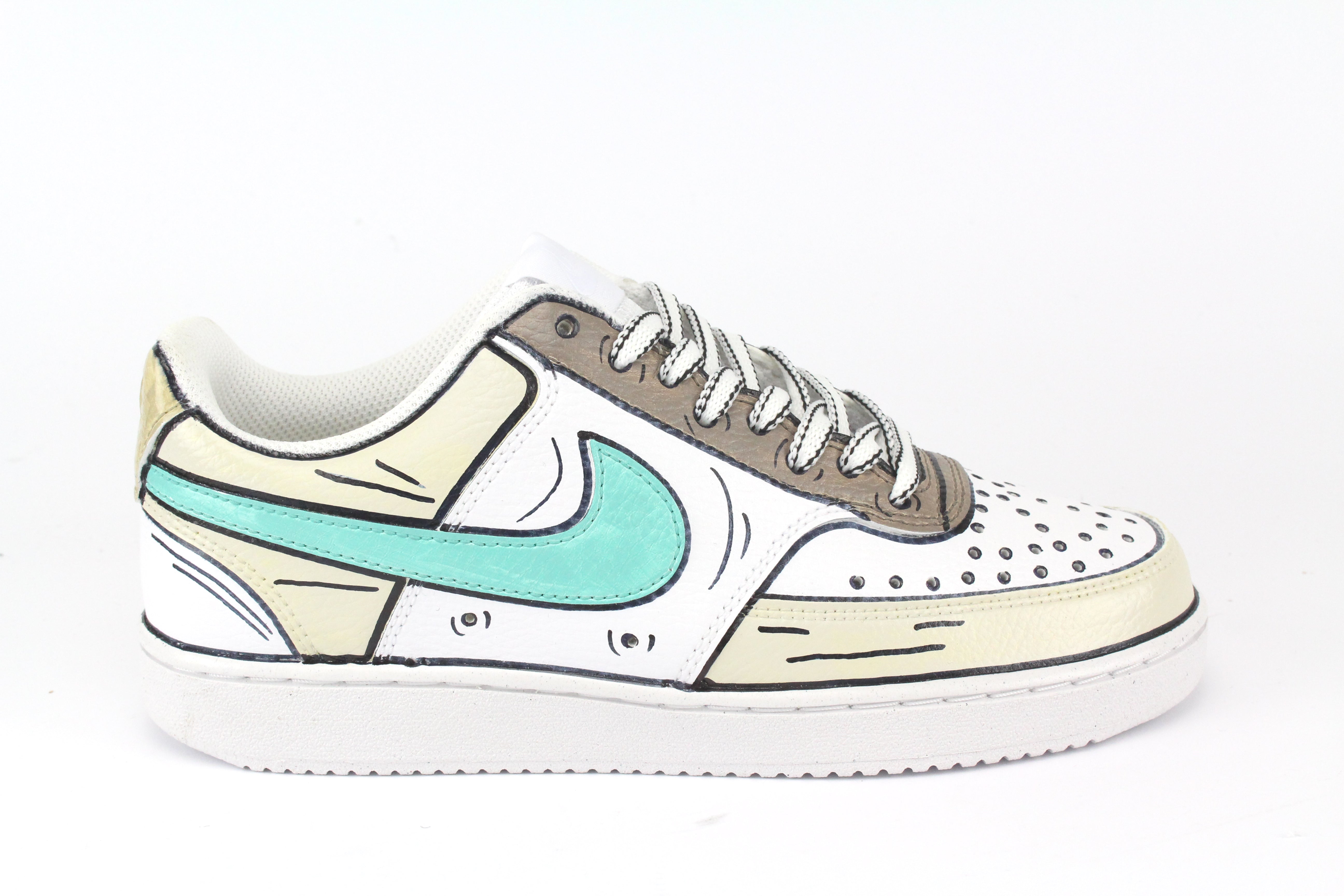 Nike Court Vision Low Cartoons Tiffany