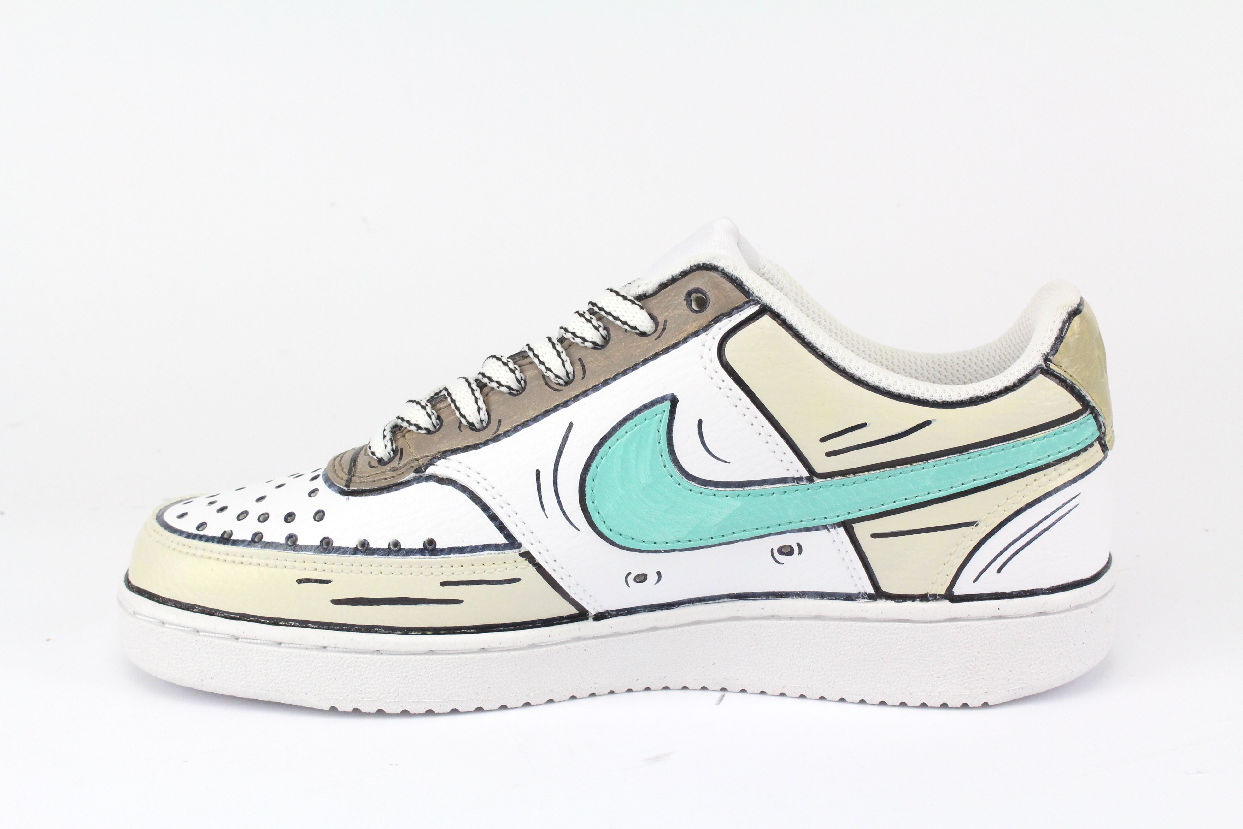 Nike Court Vision Low Cartoons Tiffany