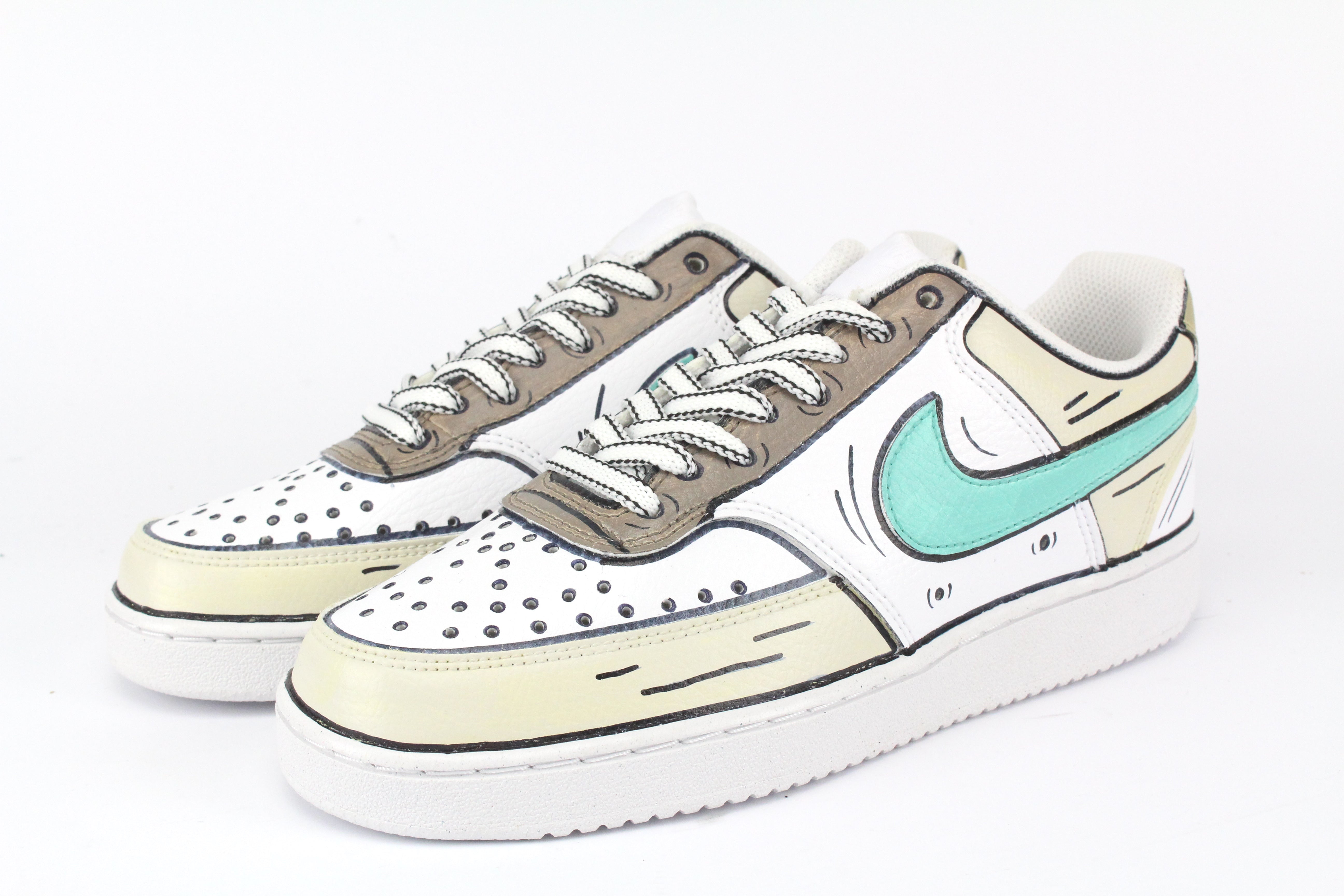Nike Court Vision Low Cartoons Tiffany