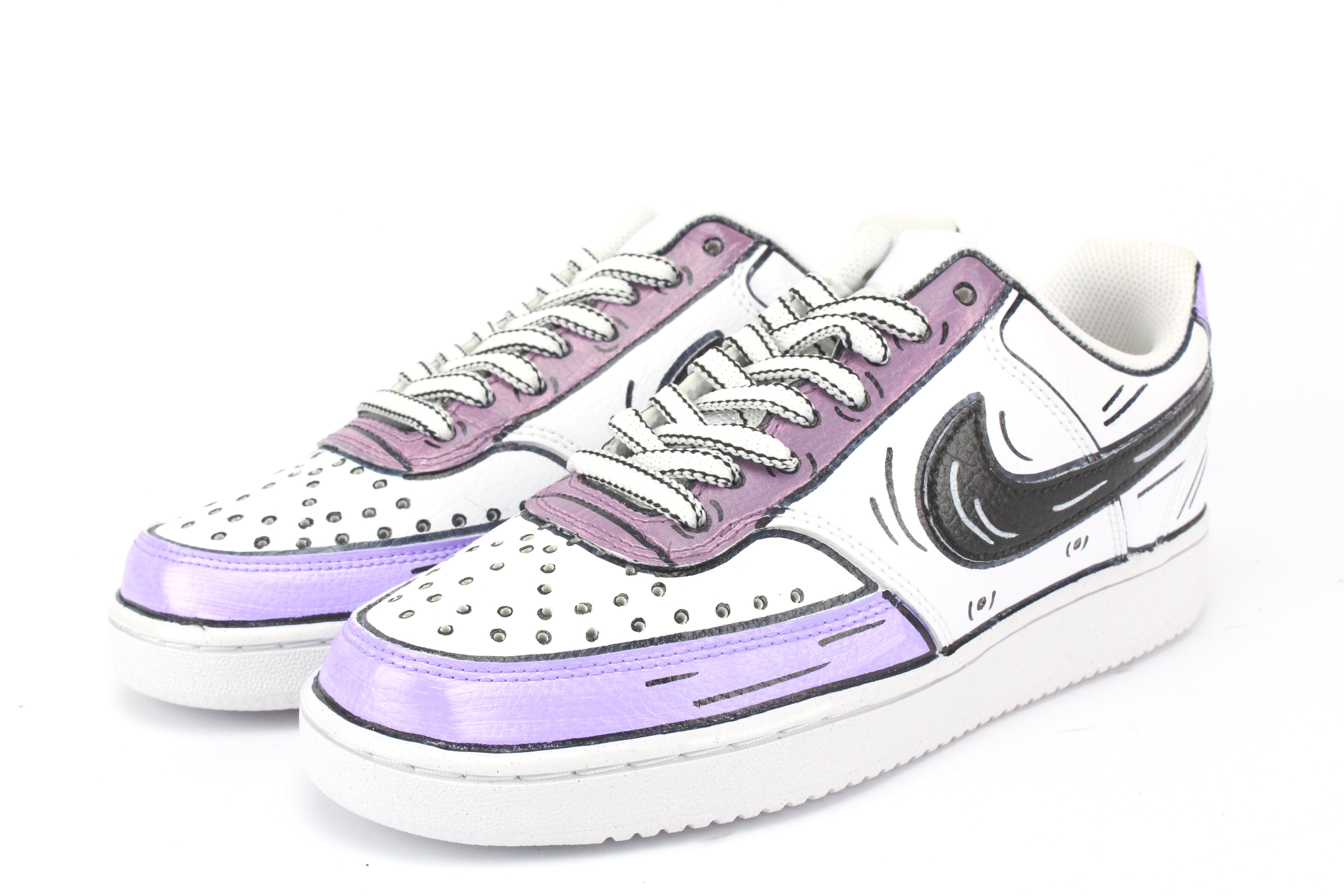 Nike Court Vision Low Cartoons Glicine & Viola