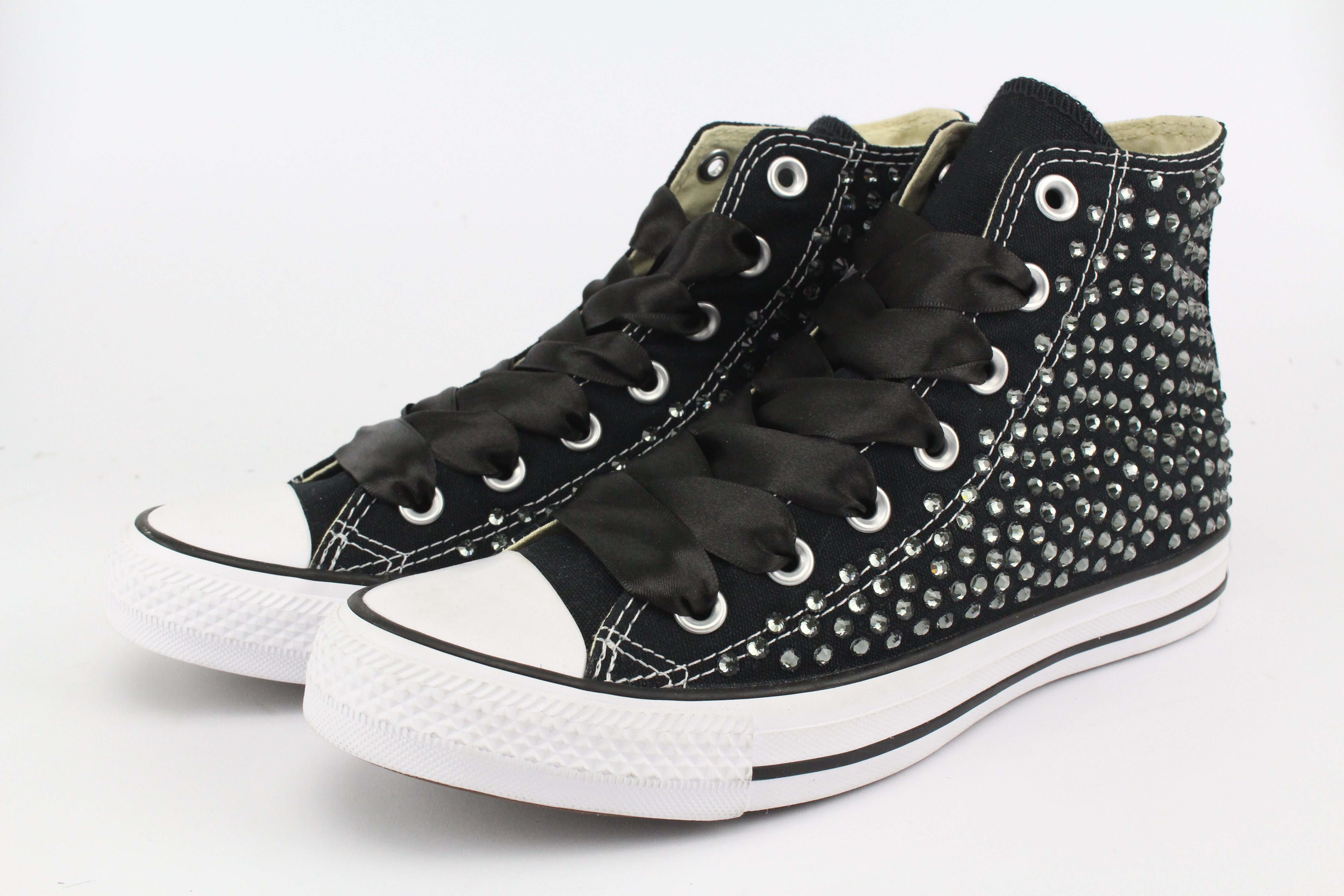 Converse All Star Black Total Strass Termo Antracite